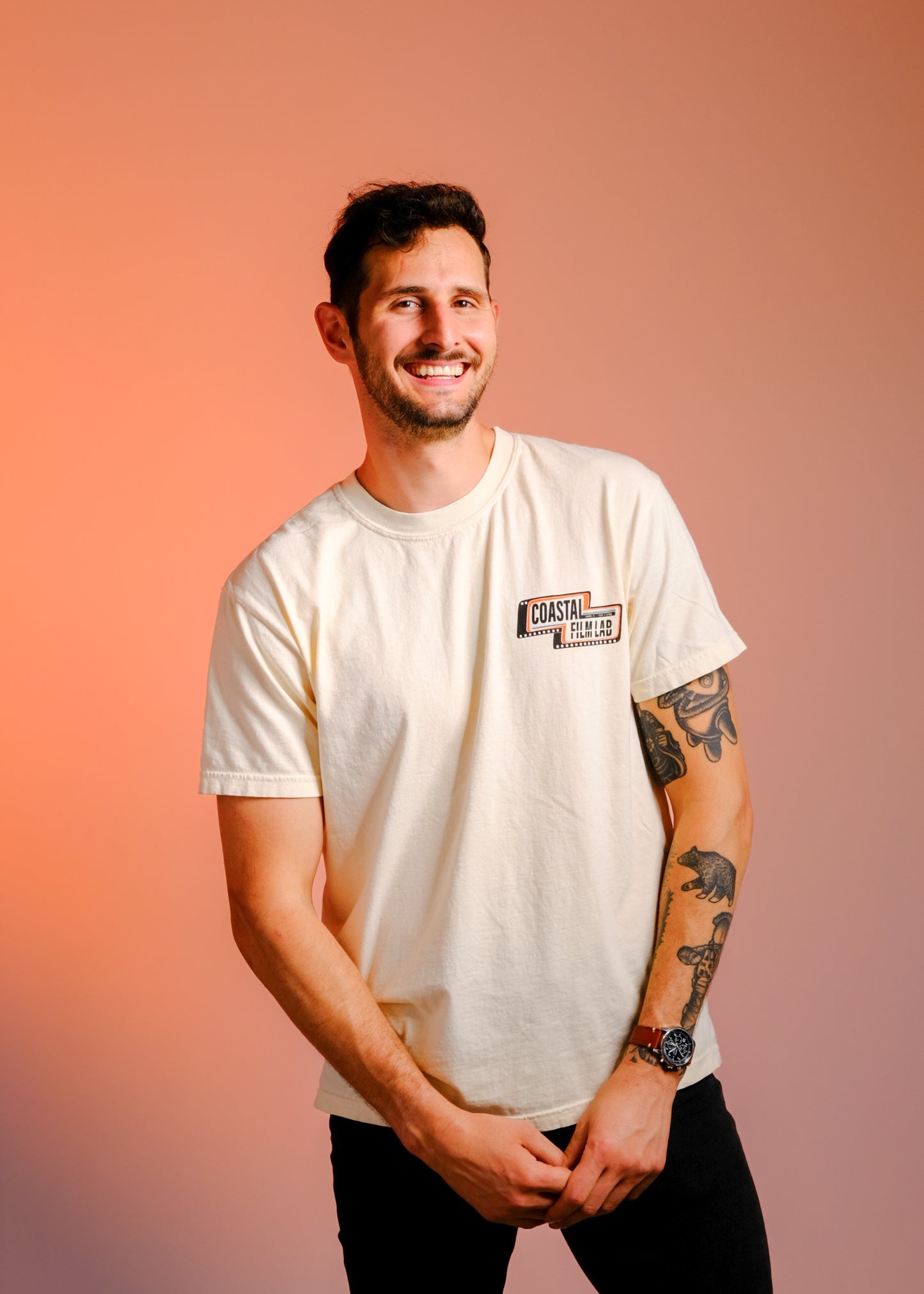 Coastal Develop From Negatives Surfer T Shirt Tee