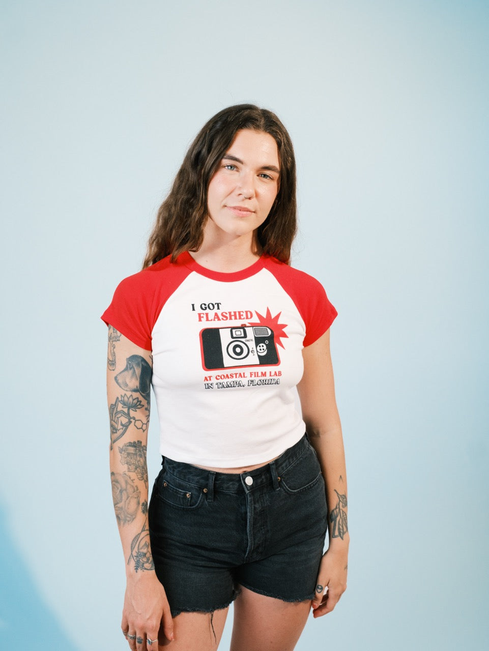I Got Flashed at Coastal Film Lab Baby Tee