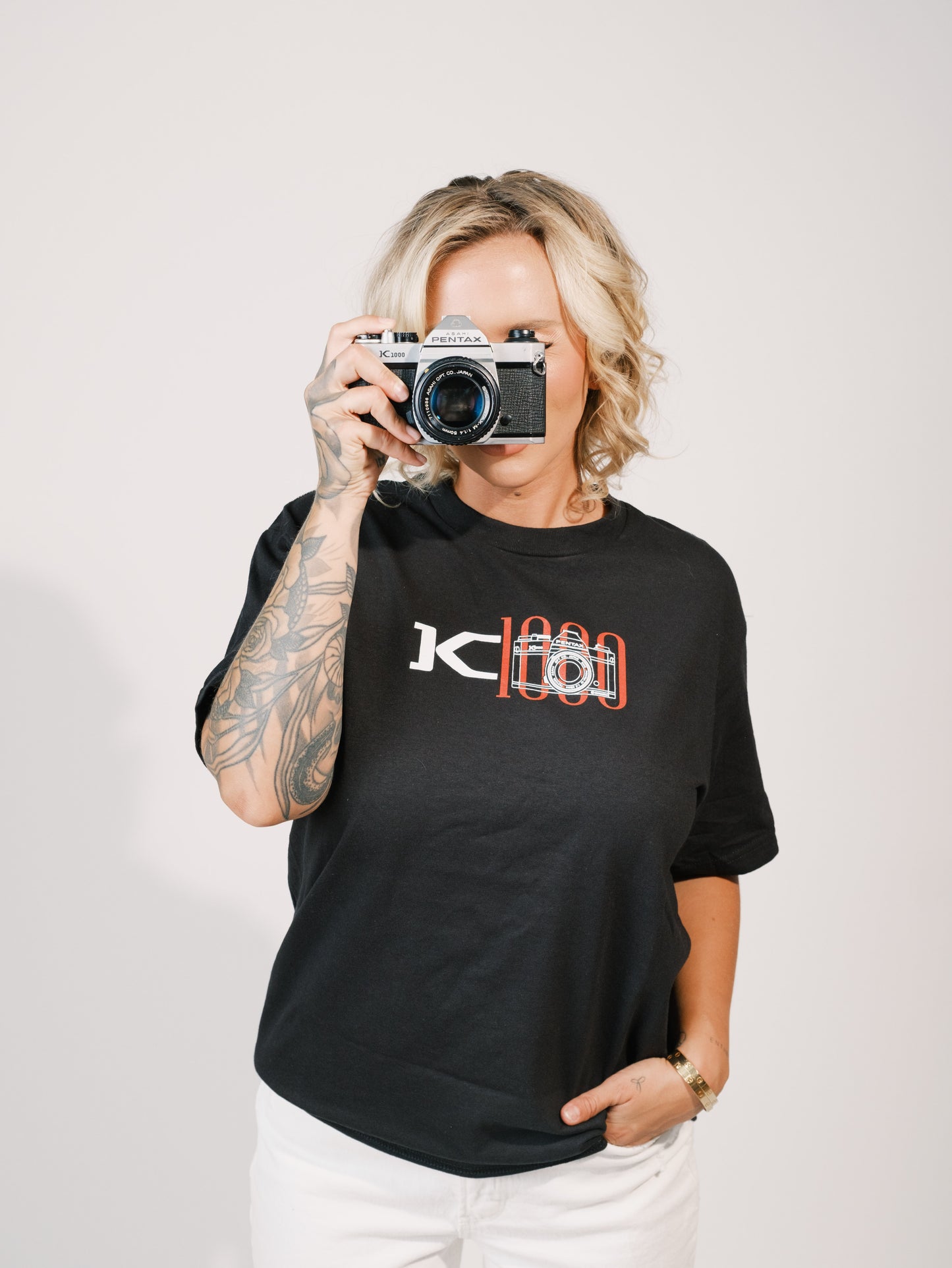 Pentax K1000 Black T Shirt