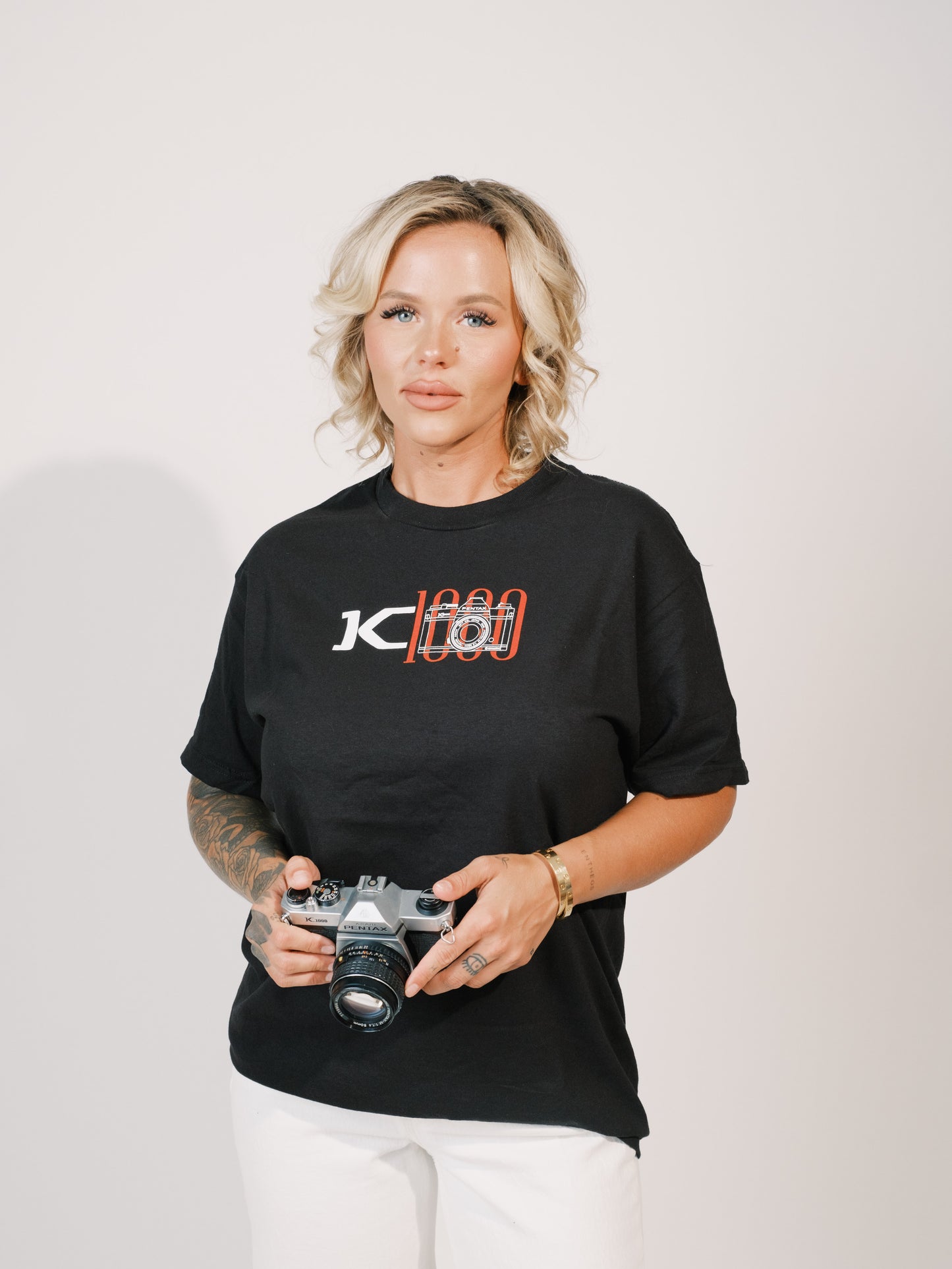 Pentax K1000 Black T Shirt