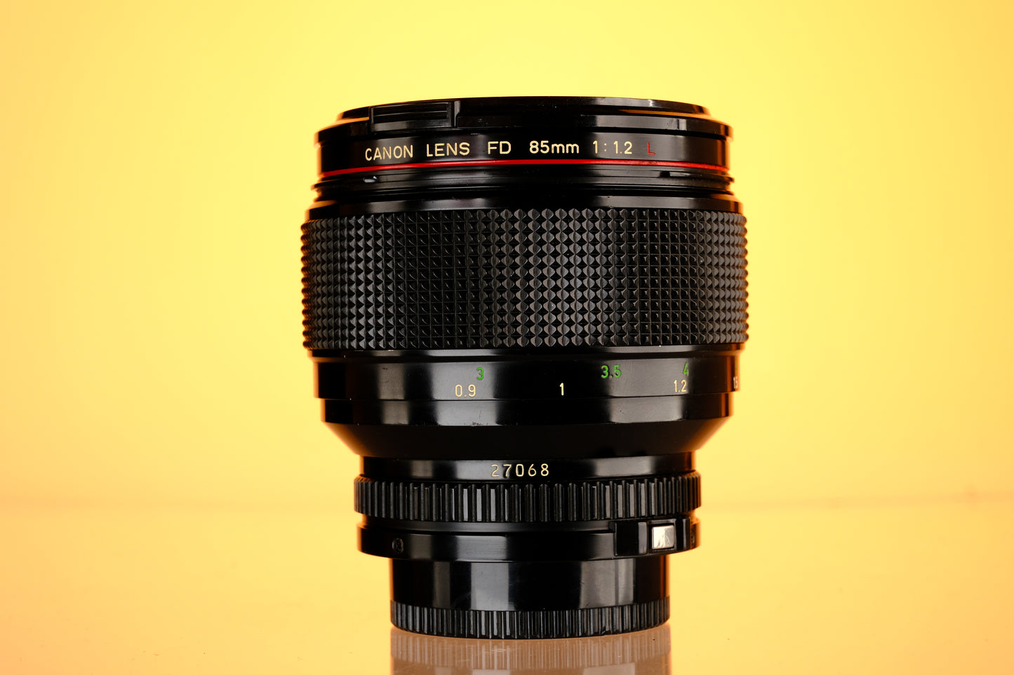 Canon 85mm f/1.2 L FD Lens