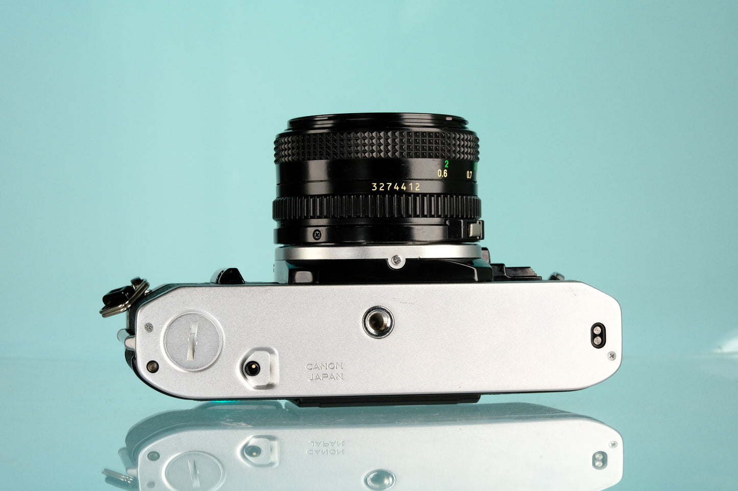 Canon AE-1 35mm SLR Film Camera + 50mm f/1.8 Lens