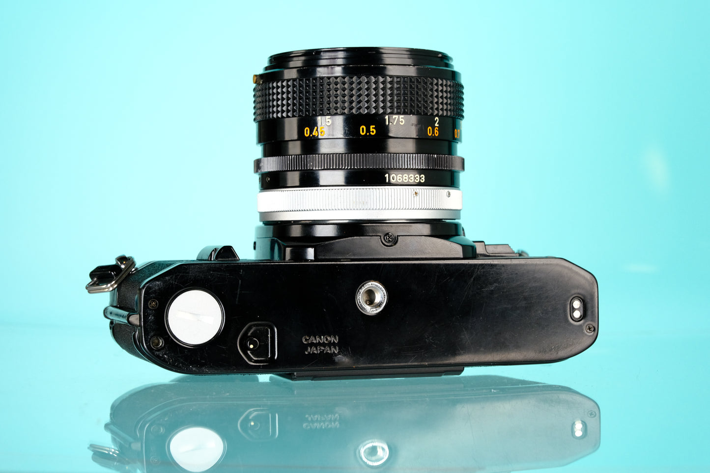 Canon AE-1 35mm SLR Film Camera + 50mm f/1.4 S.S.C Lens
