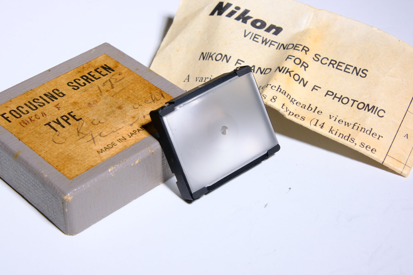 Nikon Focusing Screen A for F F2 Cameras