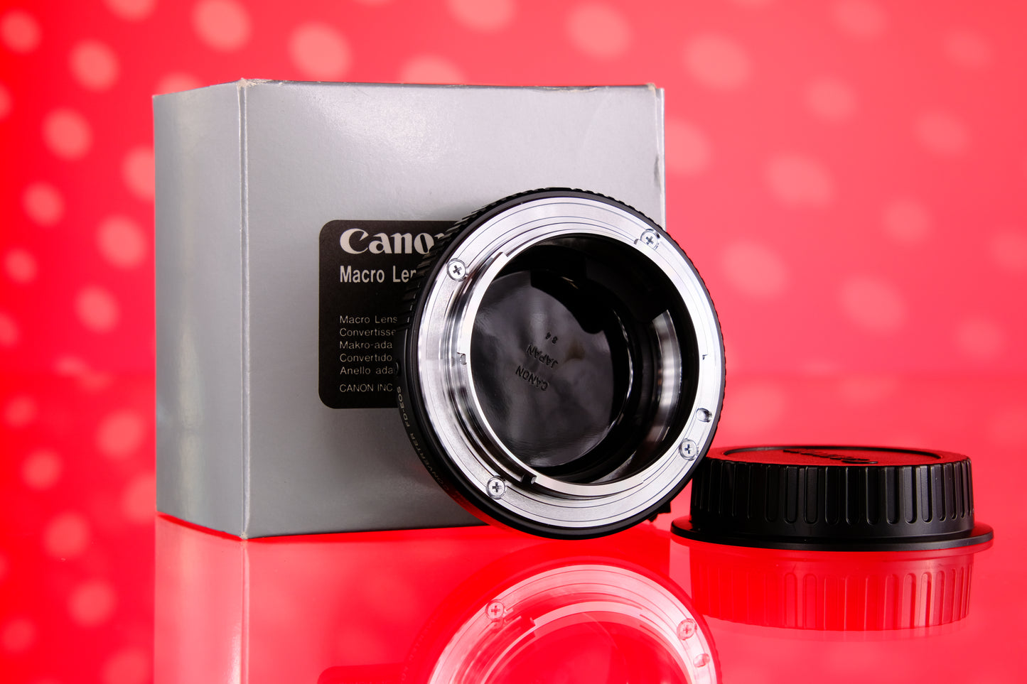 Canon macro lens mount converter FD to EOS EF Mount