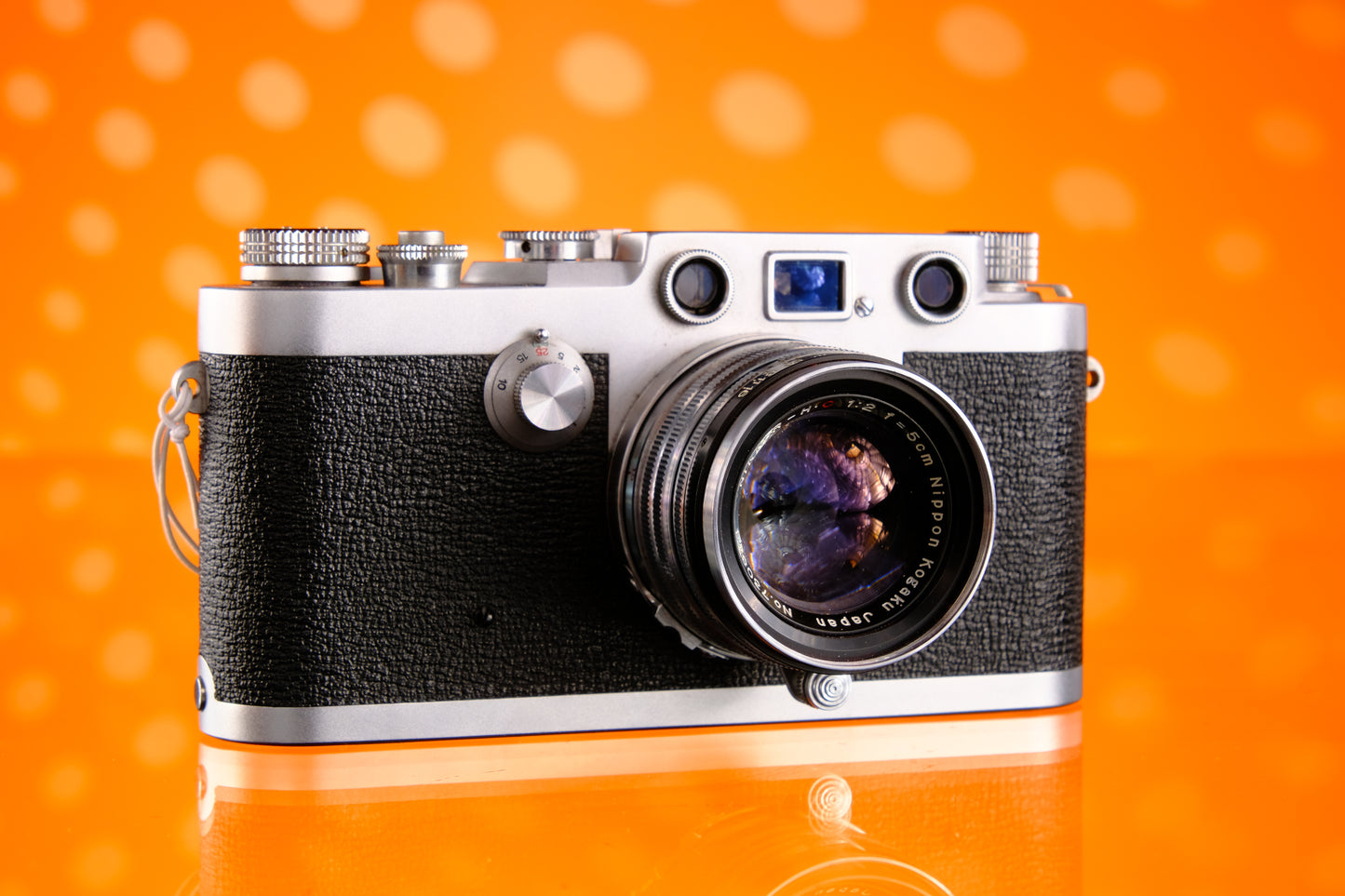 Nicca Tower 46 Rangefinder Camera w/Nikkor HC 5cm f2 Lens - Read Description