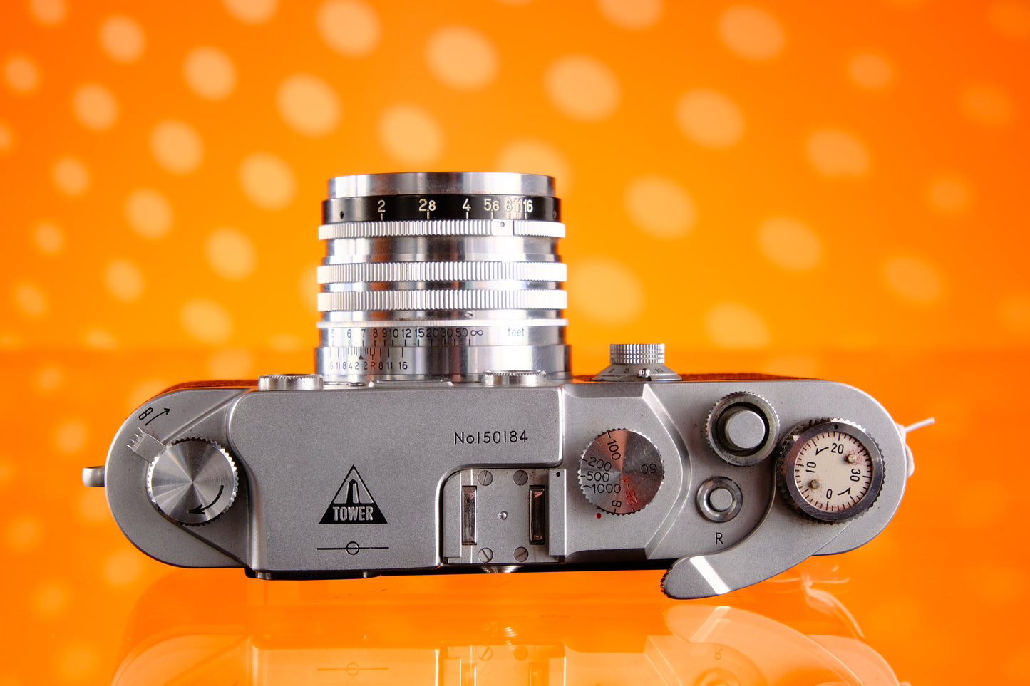 Nicca Tower 46 Rangefinder Camera w/Nikkor HC 5cm f2 Lens - Read Description