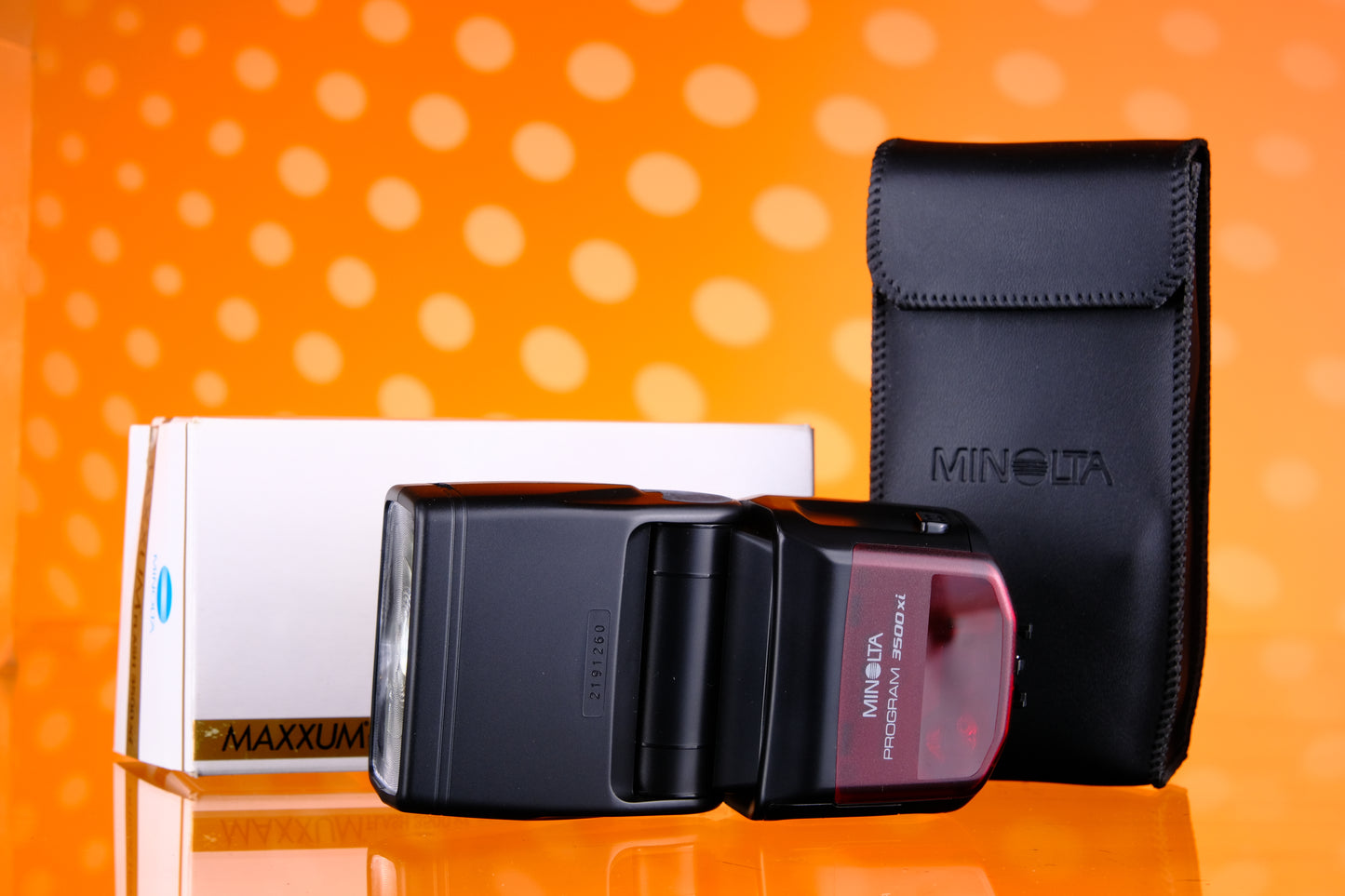 Minolta Maxxum Flash 3500xi - Only Compatible with Minolta/Sony Alpha Cameras