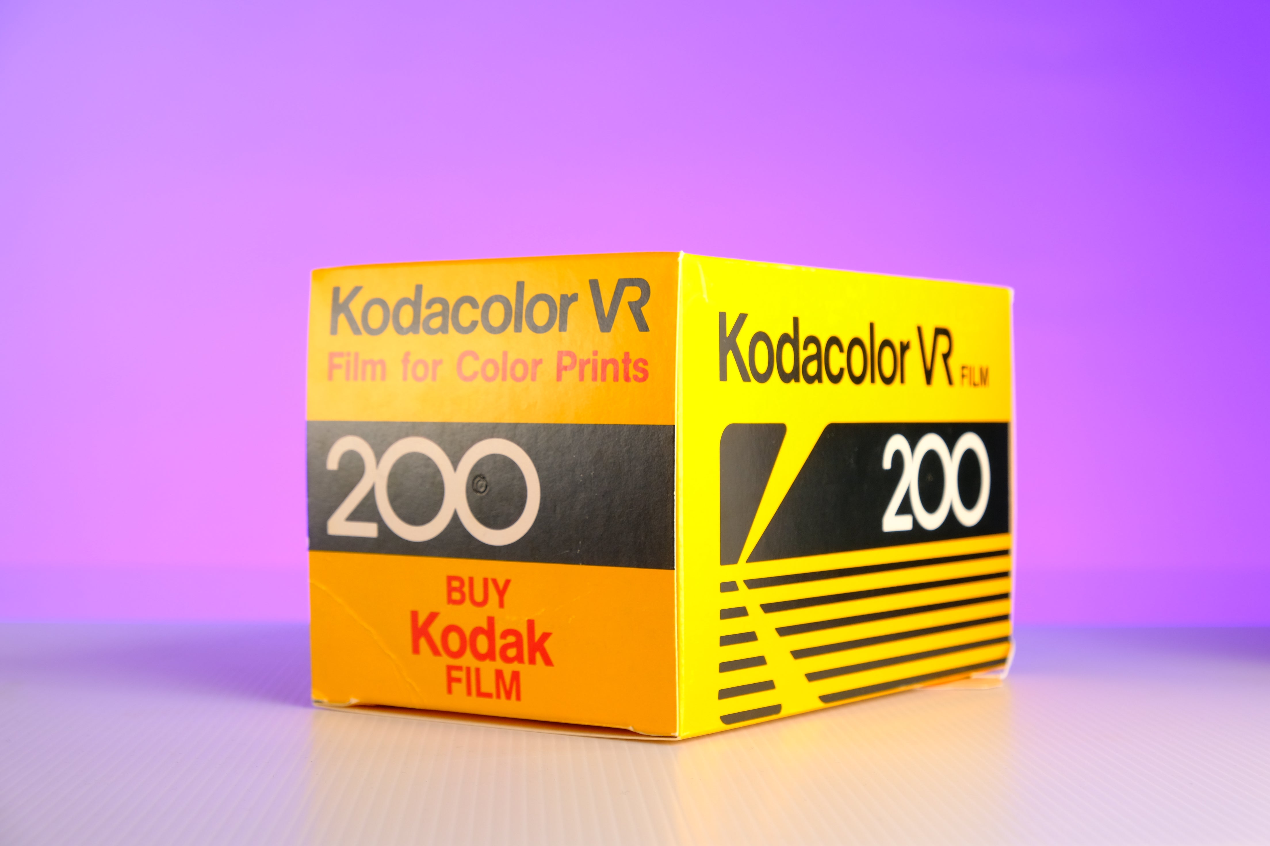 Kodak Kodacolor VR 200 Promotional Box 8x5x4 – Coastal Film Lab