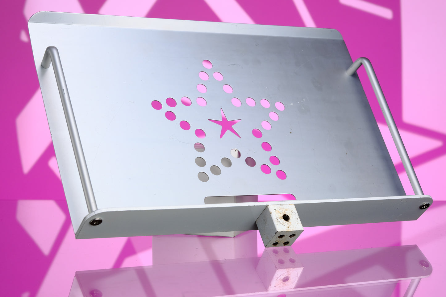 12.5" x 8" Aluminium Shelf C Stand Mount For Small Laptop and Ipad Pro Tethering