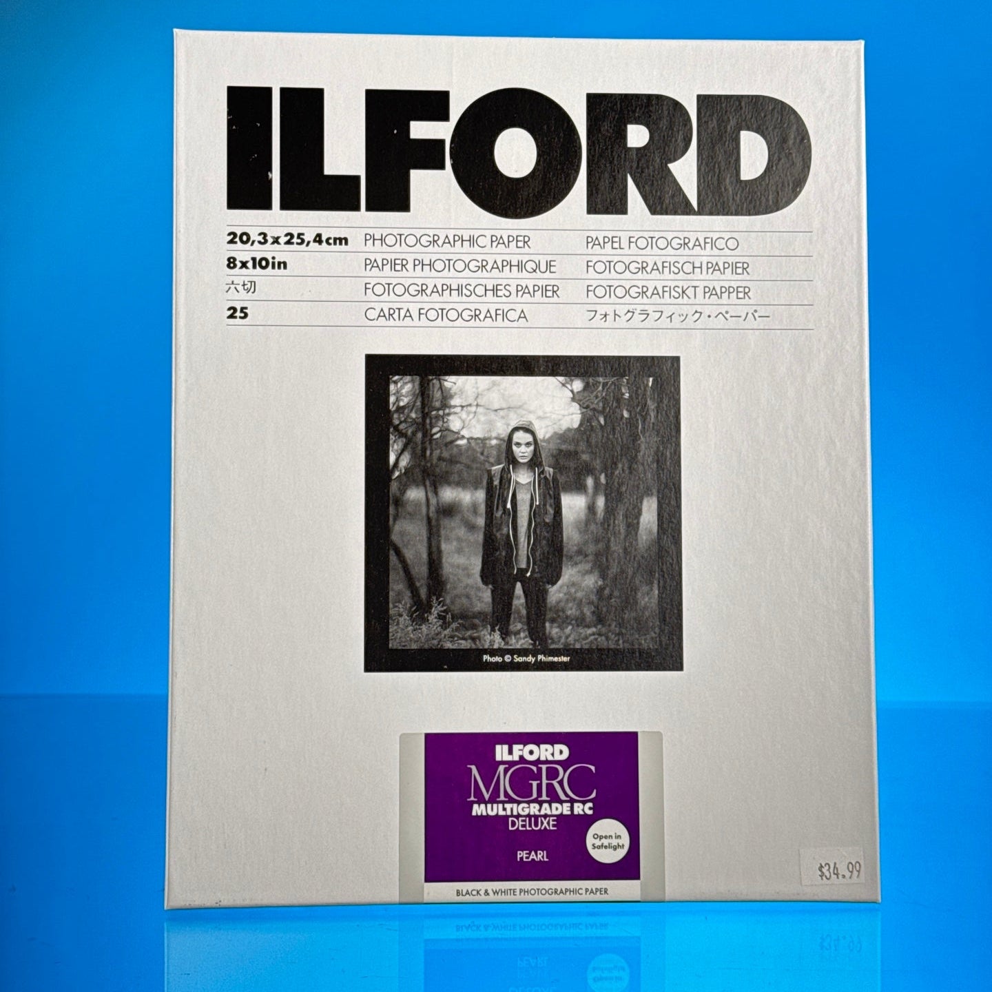 Ilford MGRC Pearl Photographic Paper 8x10