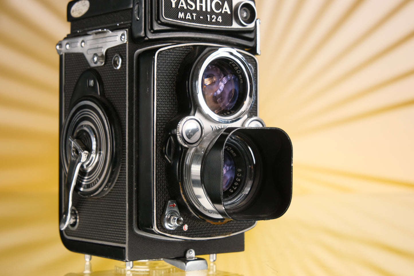 Rollei Rolleiflex Yashica 635 124G TLR Lens Hood - Bay I