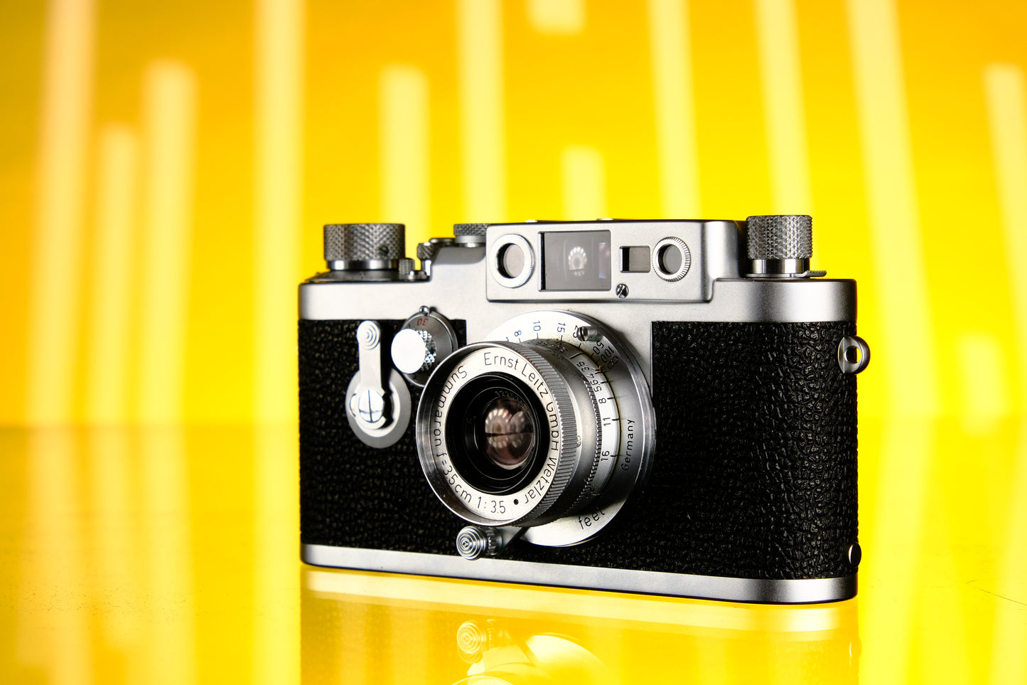 Leica IIIG 35mm Rangefinder FIlm Camera Brief Case Kit