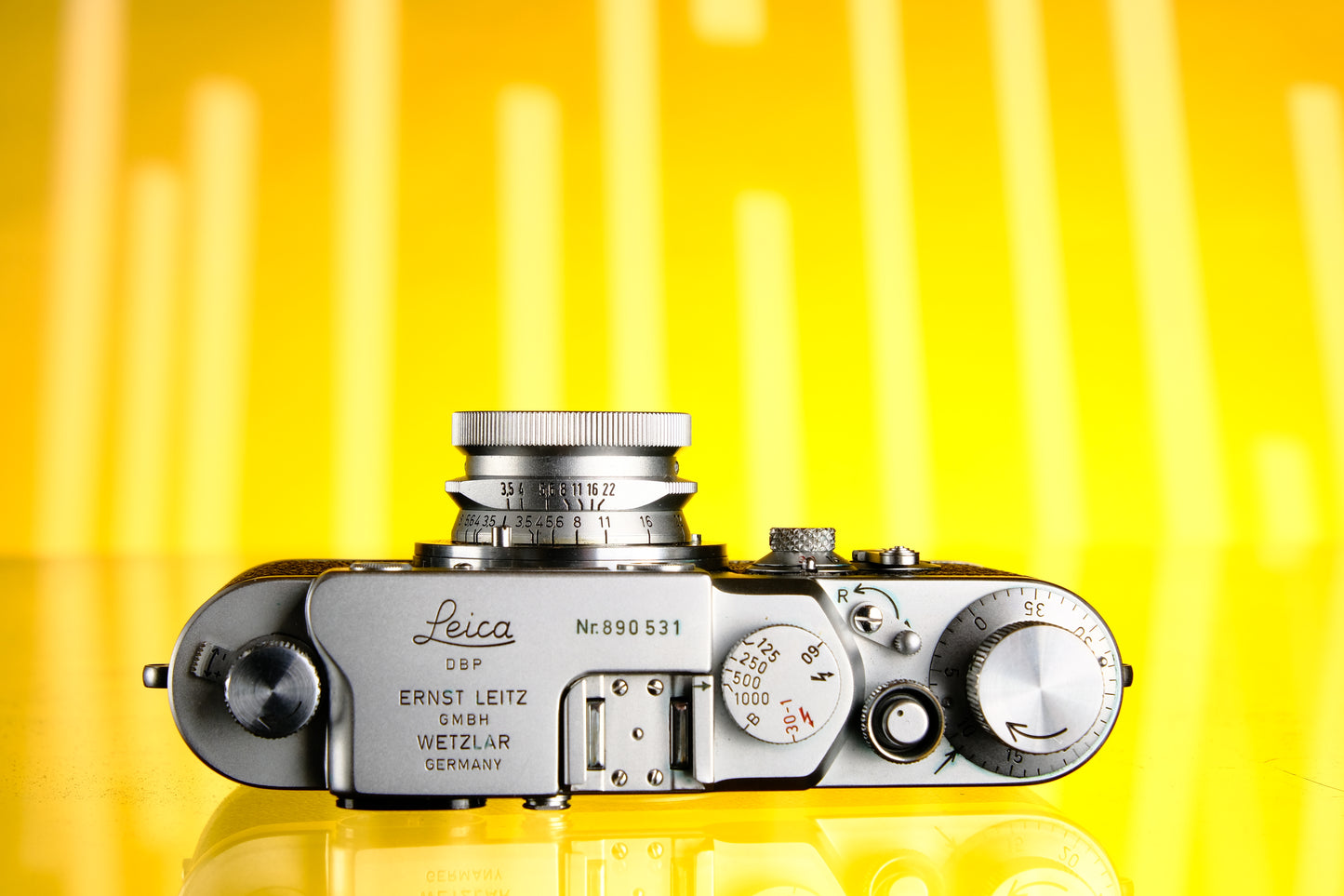 Leica IIIG 35mm Rangefinder FIlm Camera Brief Case Kit