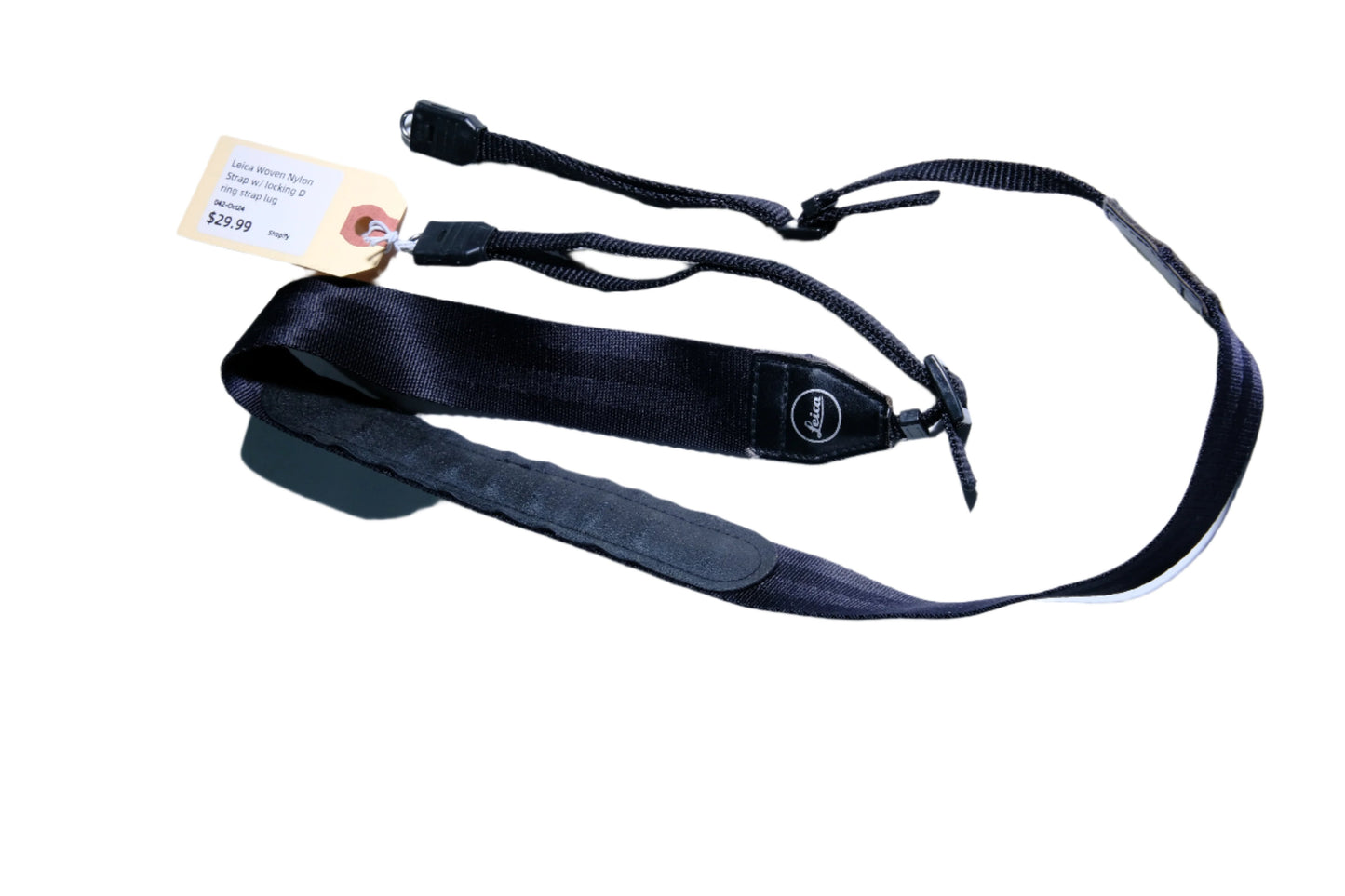 Leica Woven Nylon Strap w/ locking D ring strap lug