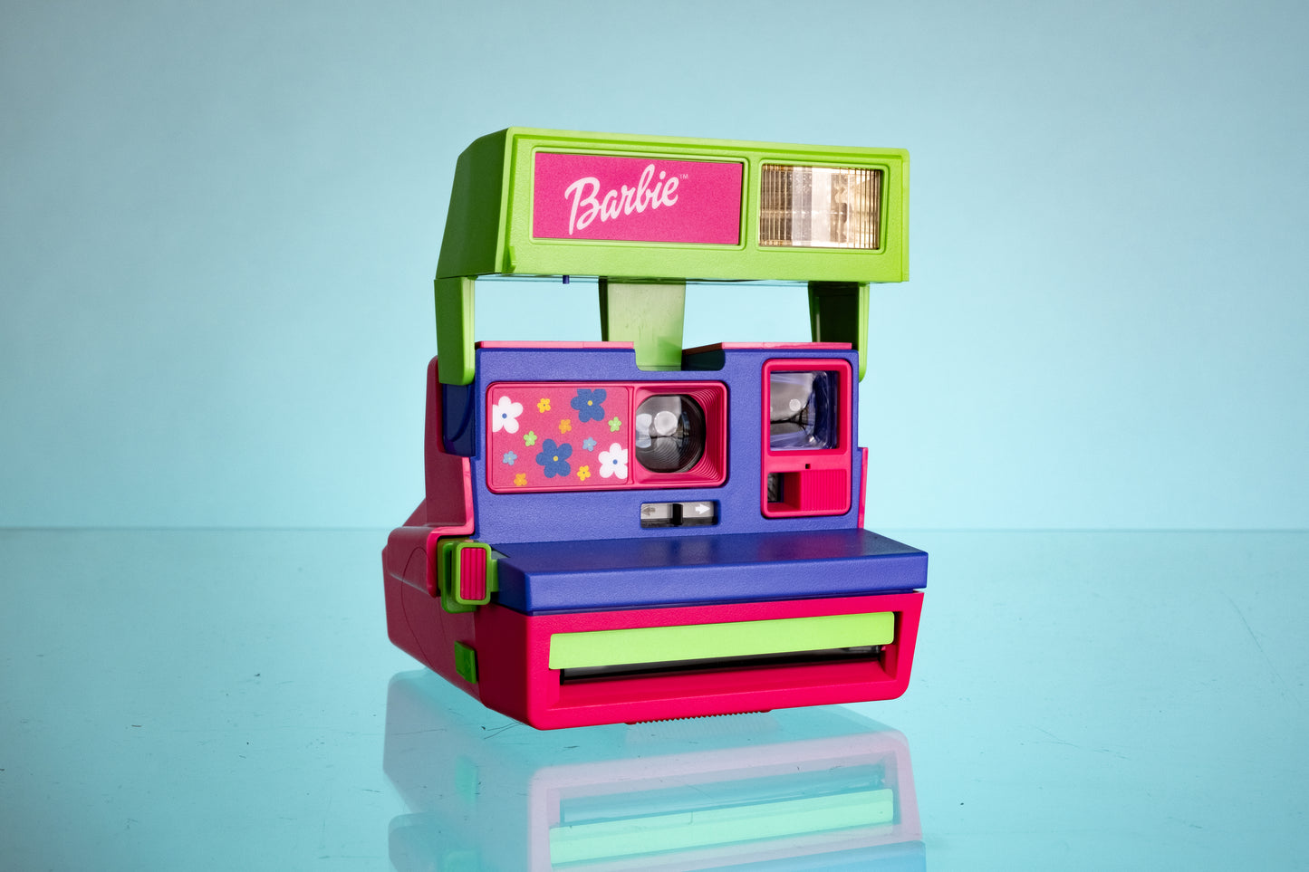 Polaroid 600 Barbie Throwback Instant Film Camera