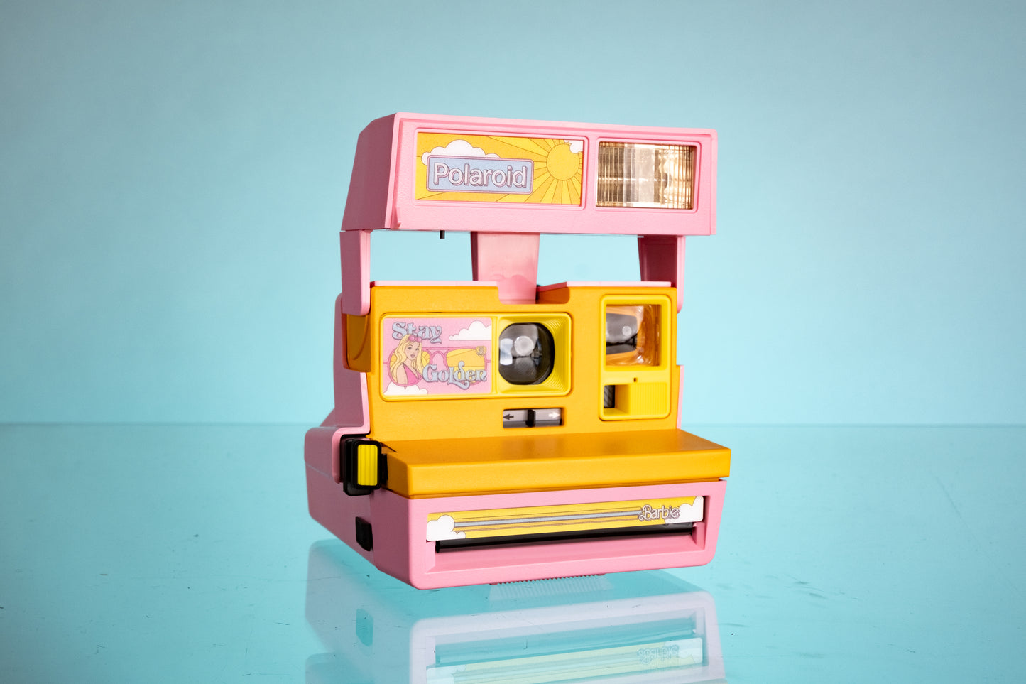 Polaroid 600 Malibu Barbie Instant Film Camera