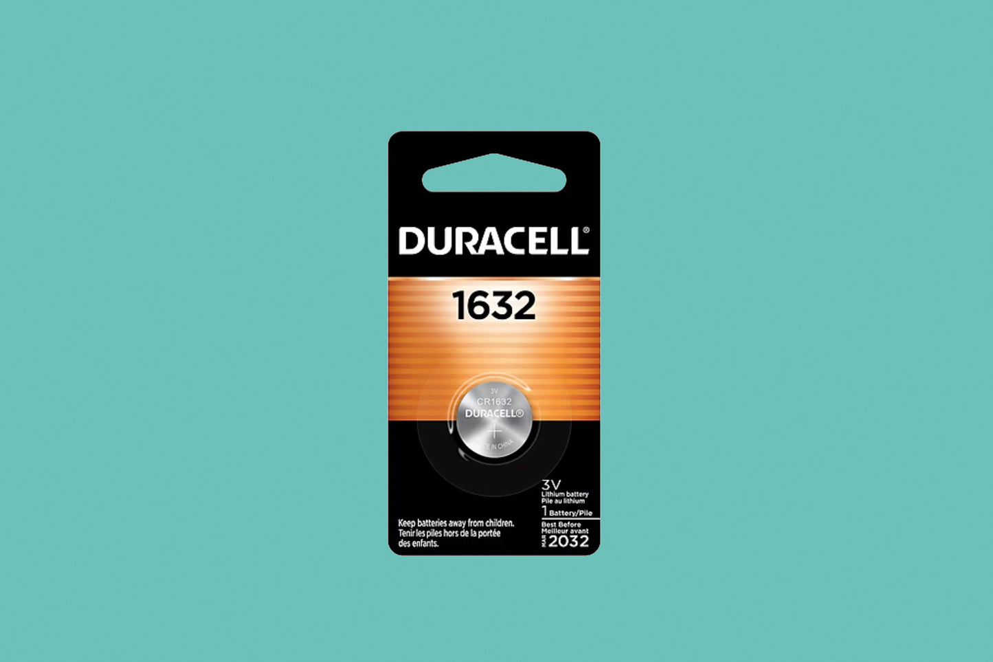Duracall CR1632 Lithium Battery