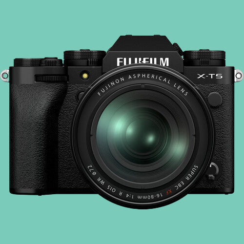 FUJIFILM X-T5 40.5mp Mirrorless Camera + 16-80mm f/4 Lens Kit