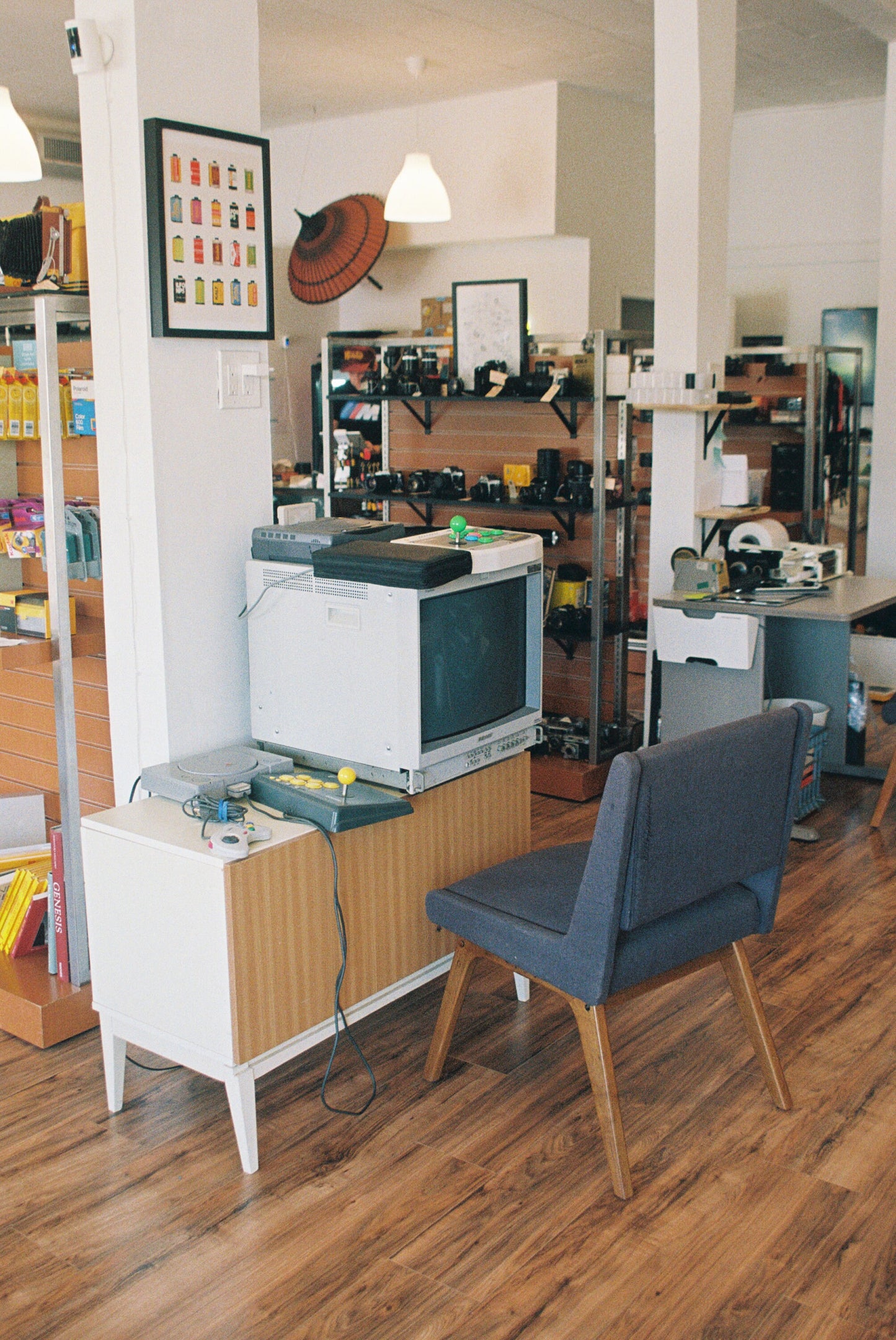 Olympus IS-20 35mm Point and Shoot Film Camera Tested Working!