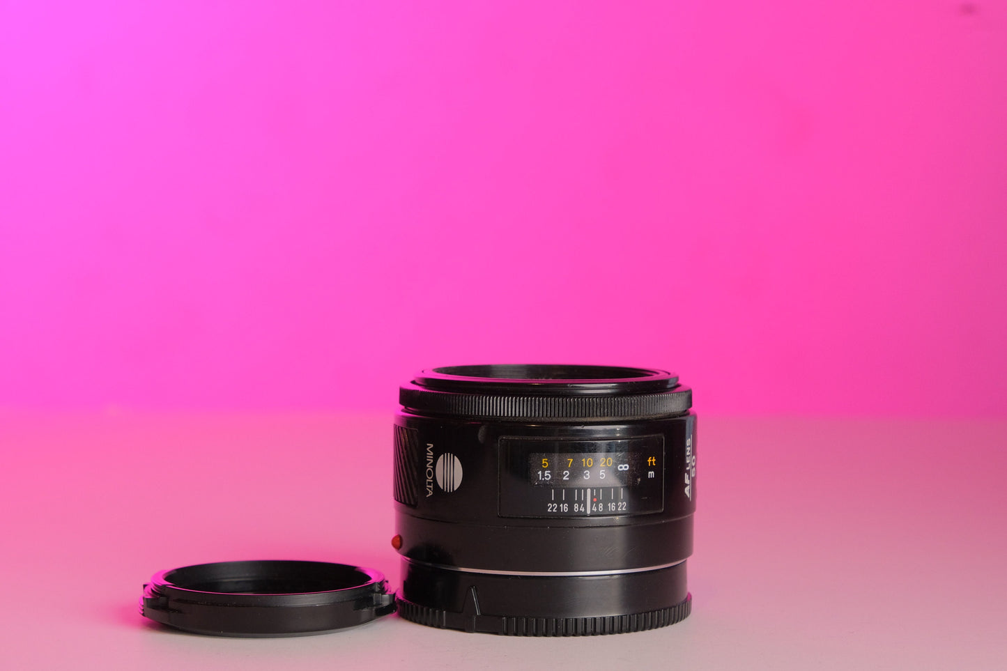 Minolta Maxxum 50mm f/1.7 Lens Tested Working!