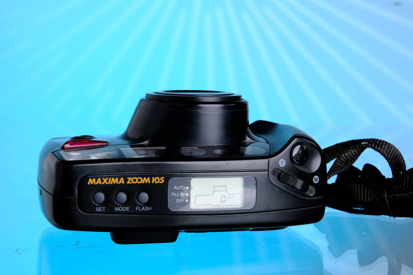Samsung Maxima Zoom 105 35mm Point and Shoot Camera Tested Working!