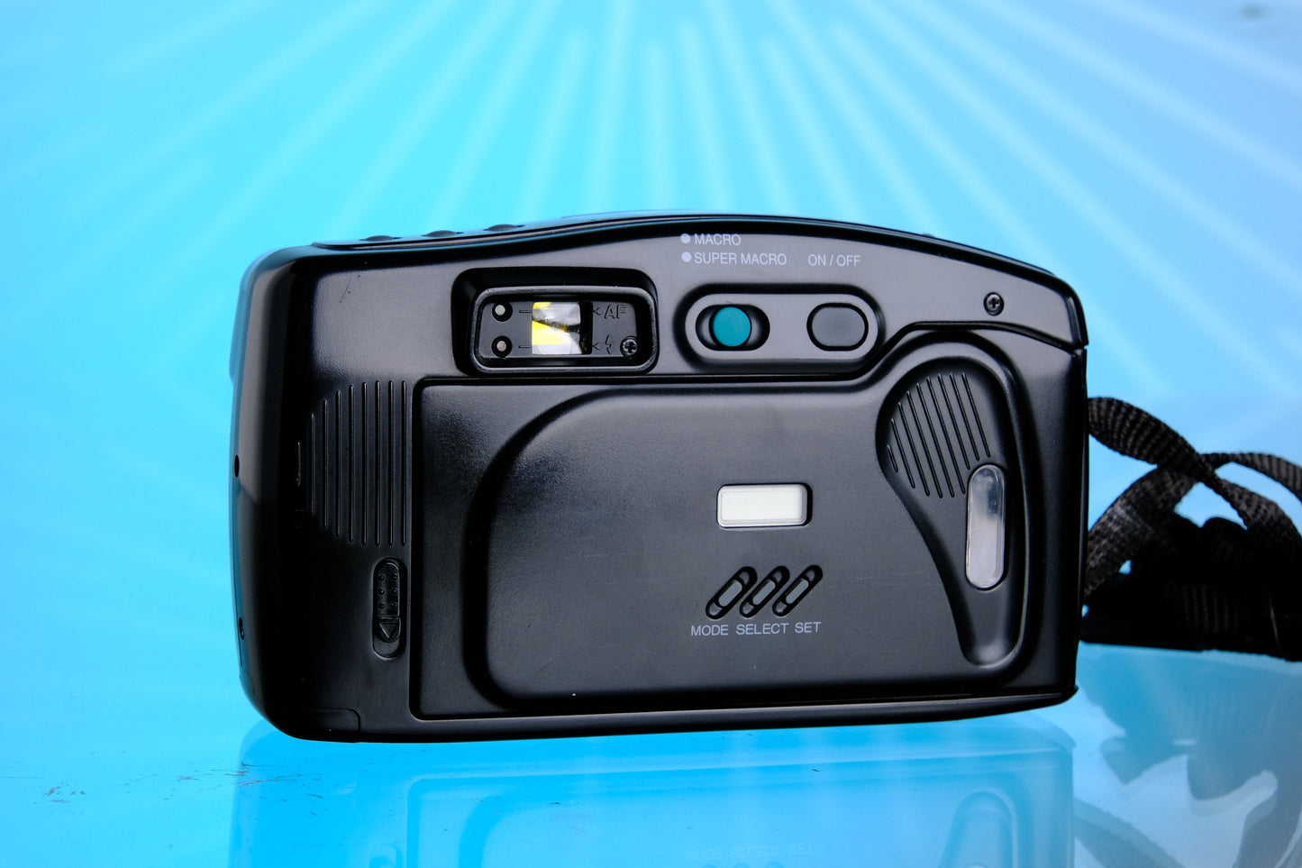 Samsung Maxima Zoom 105 35mm Point and Shoot Camera Tested Working!