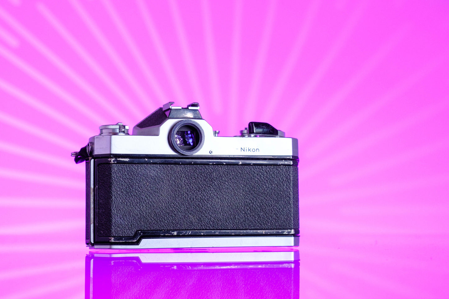 Nikon NIkkormat 35mm SLR Film Camera + Nikon 50mm F/2 Lens