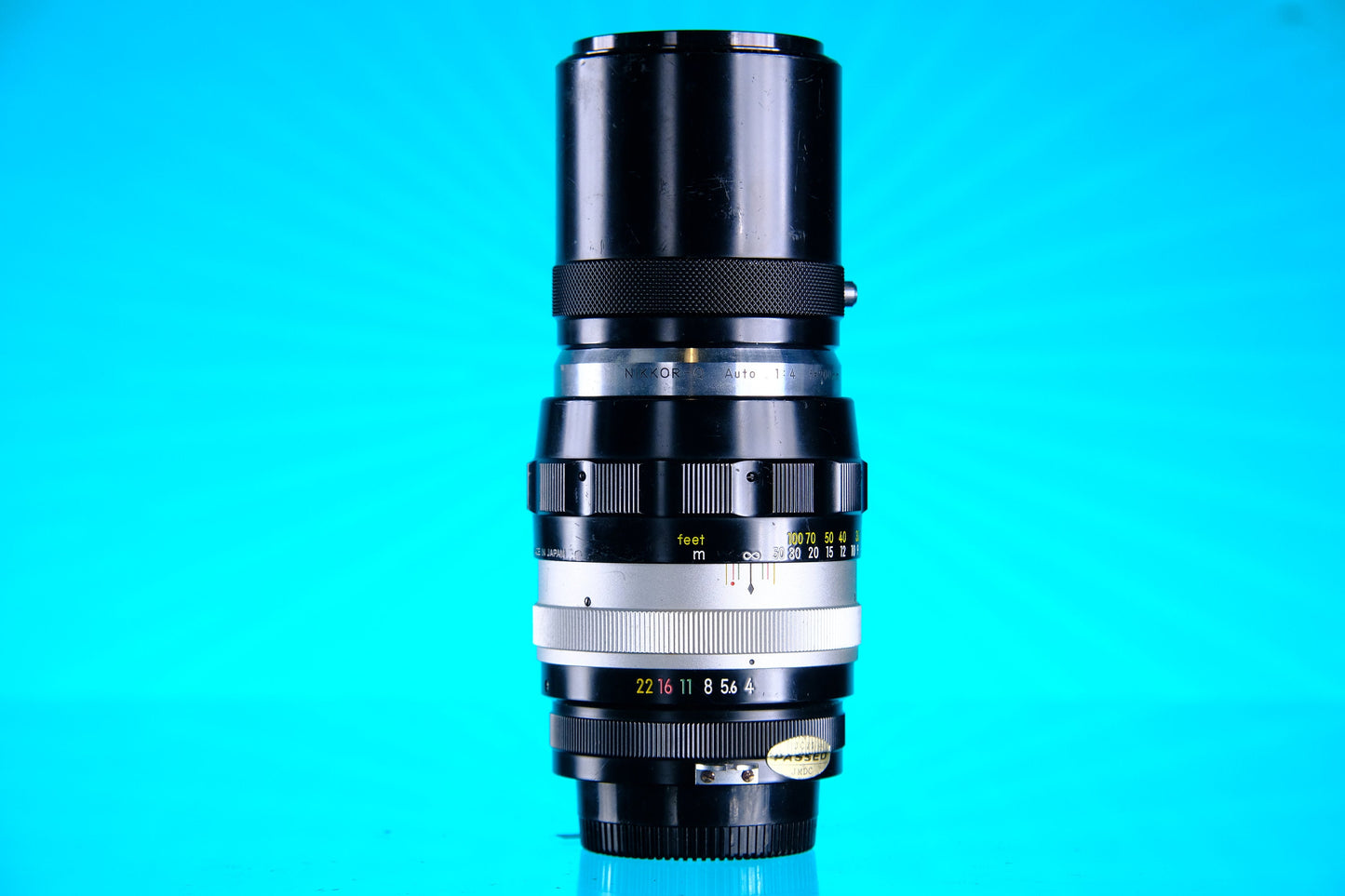 Nikon Q Auto 200mm f/4.0 Pre-Ai Telephoto Lens