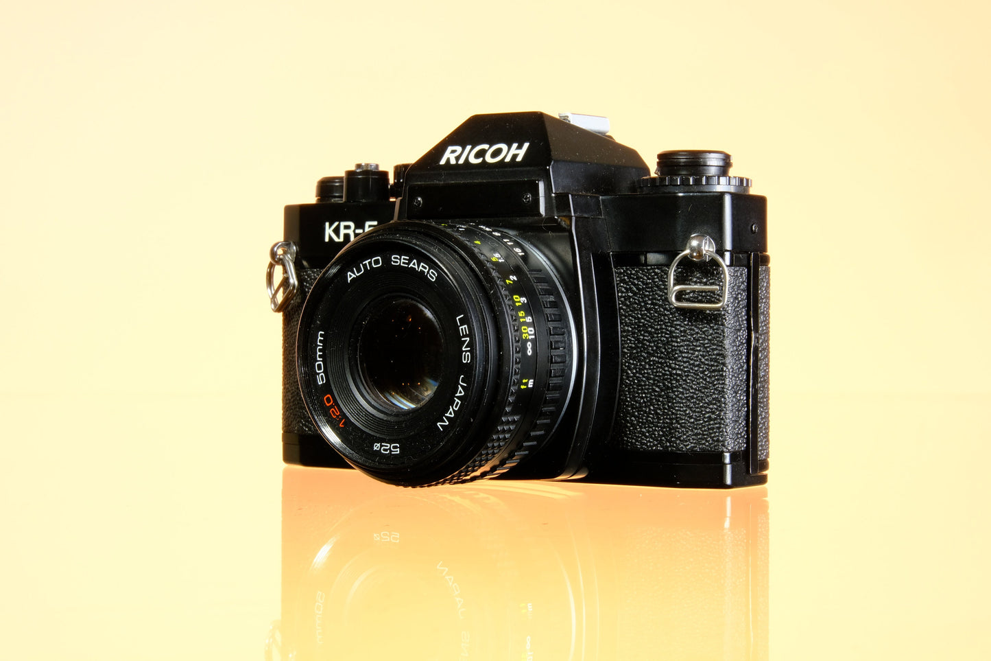 Ricoh KR5 35mm SLR + 50mm f/2.0 Lens