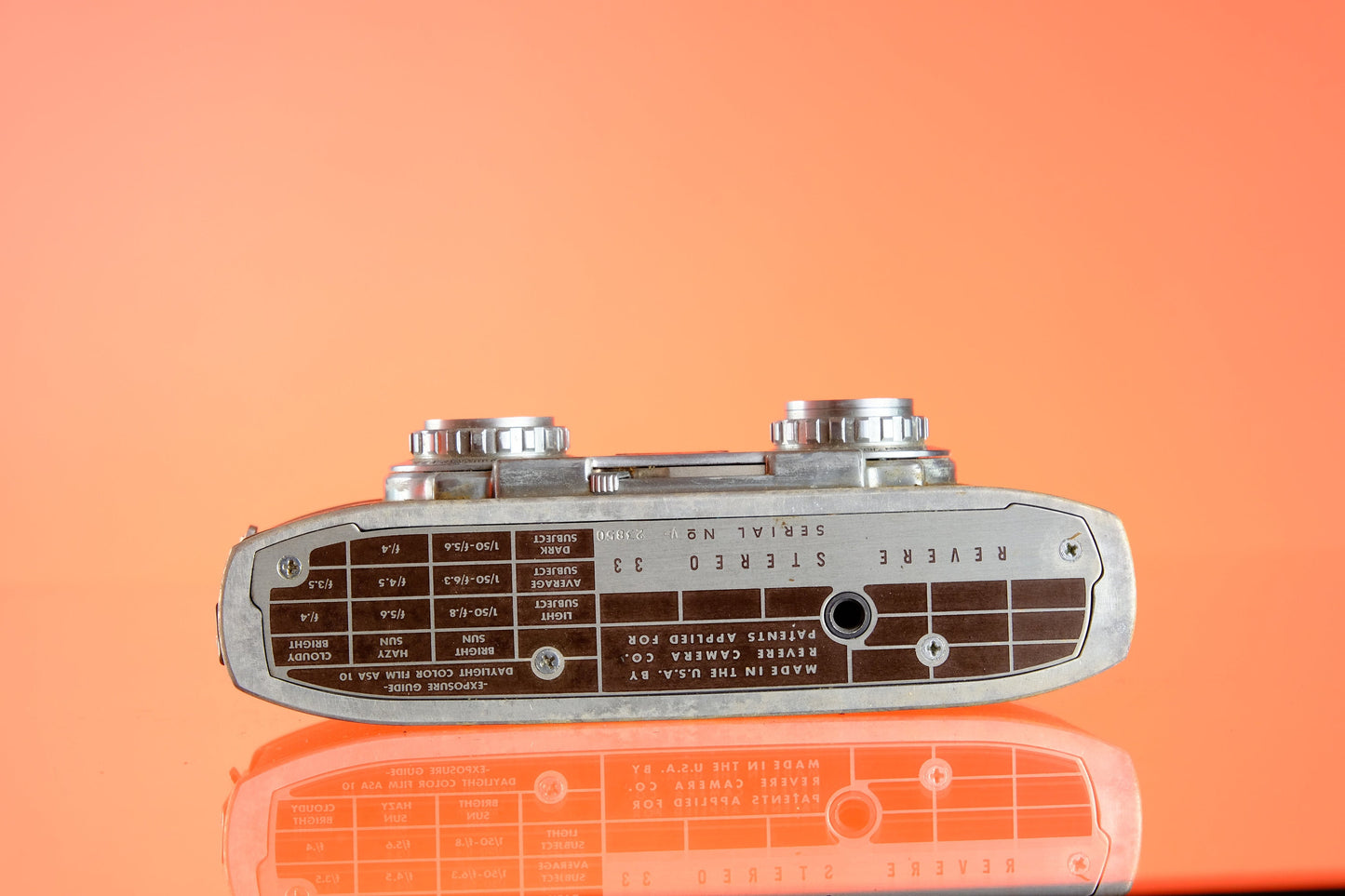 Revere Stereo 33 Camera 35mm 3D Camera For Display