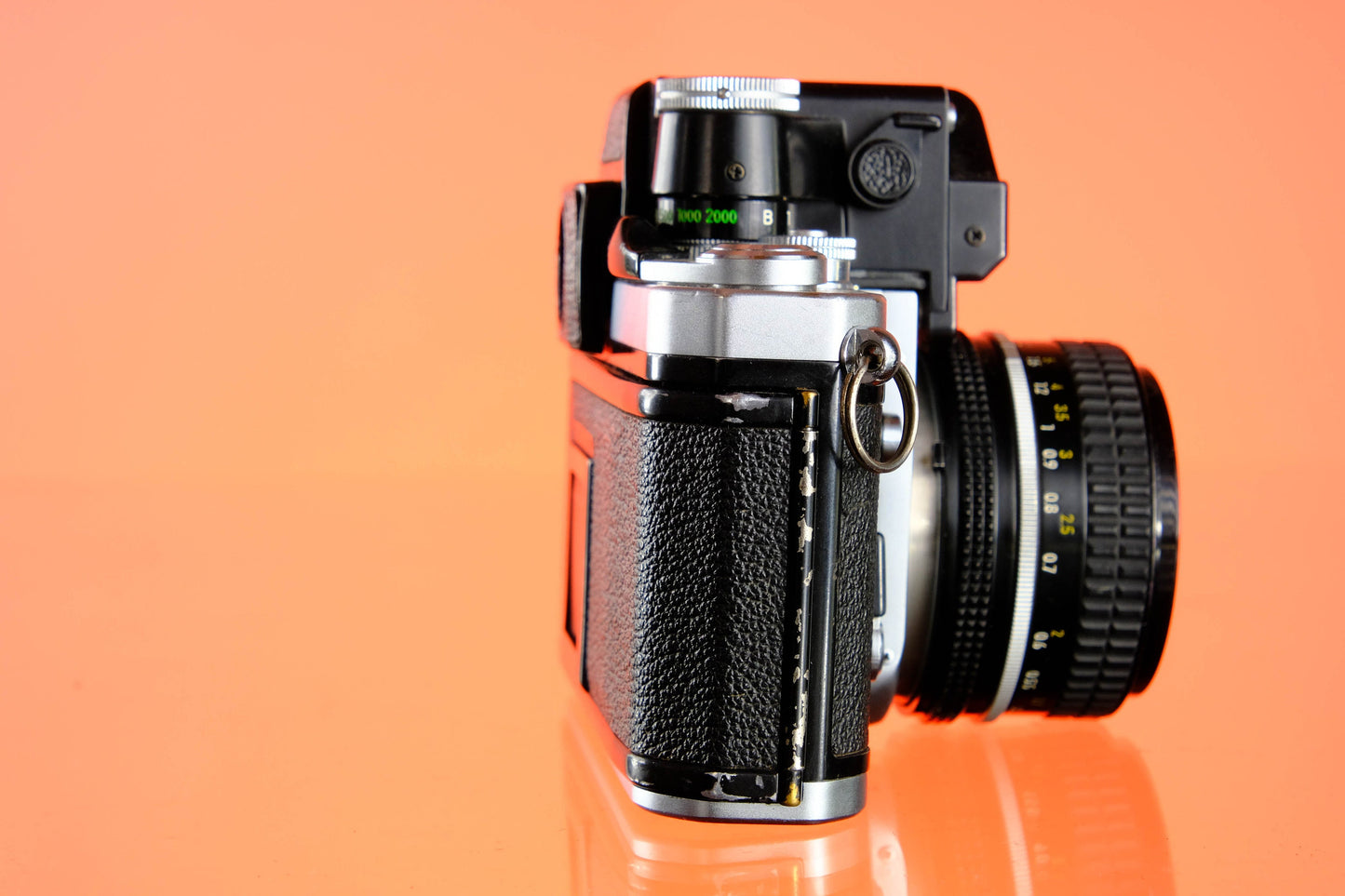 Nikon F2AS 35mm SLR + 50mm f/1.8 Ai Lens Excellent Tested!