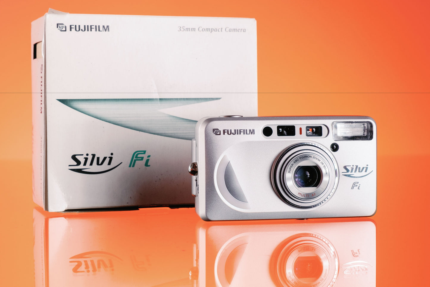 Fujifilm Silvi Fi 35mm Point and Shoot camera - New old stock!