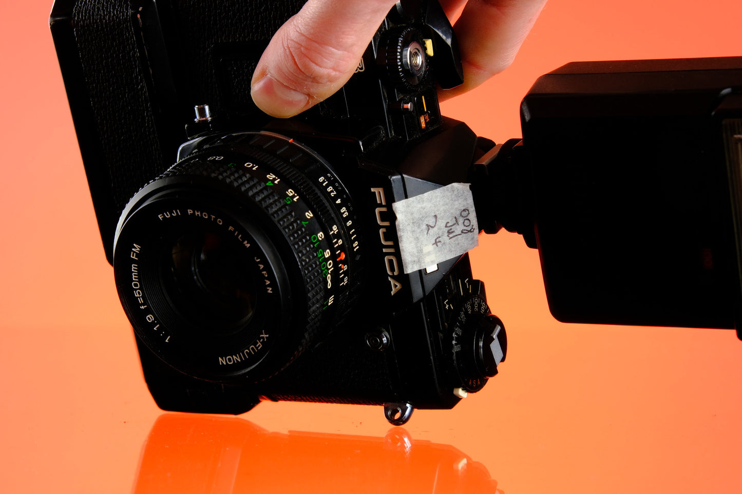 Nikon EM 35mm SLR + 60-200mm F/4-5.6