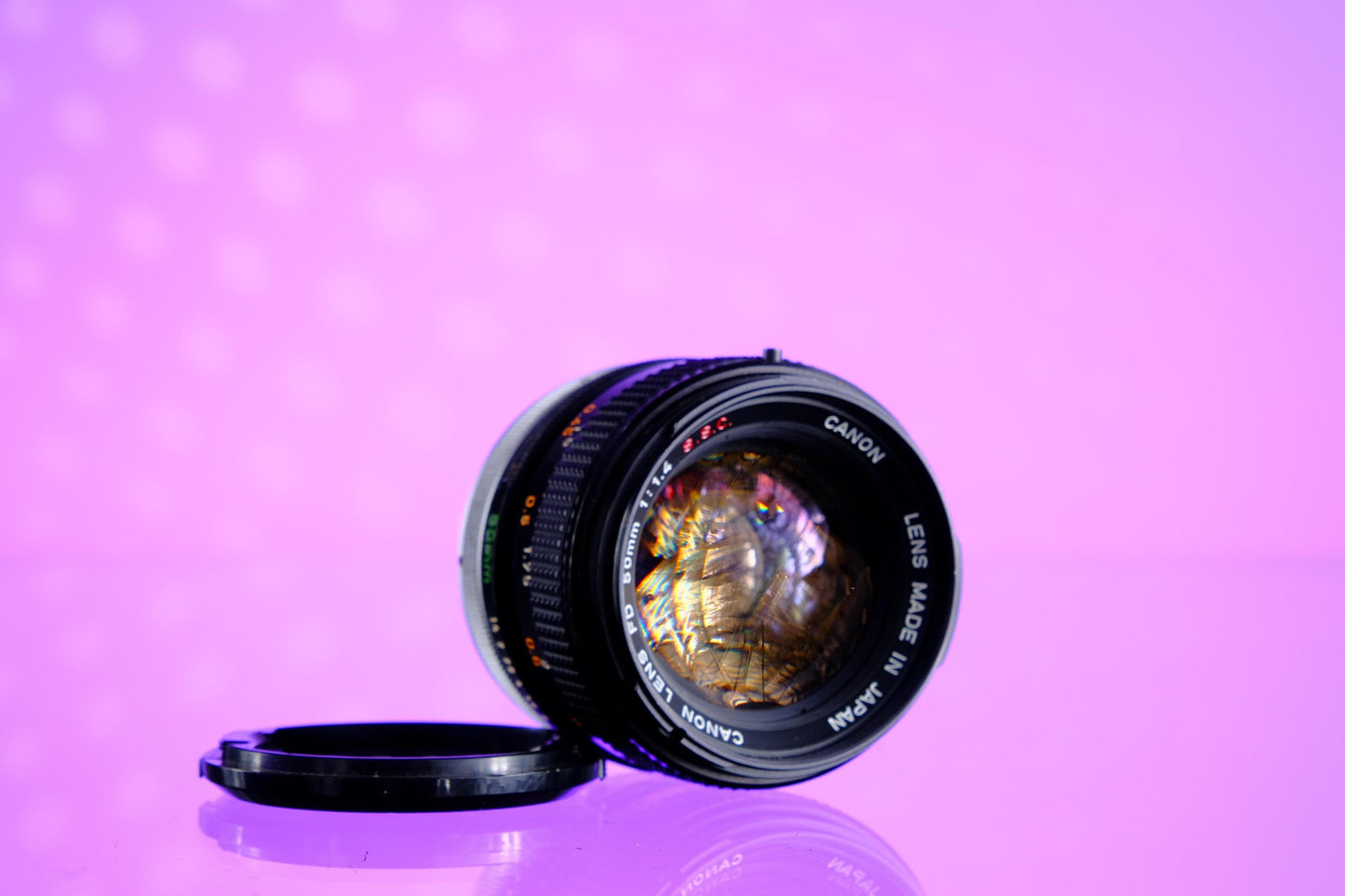 Canon 50mm f/1.4 SSC Canon FD Mount Lens