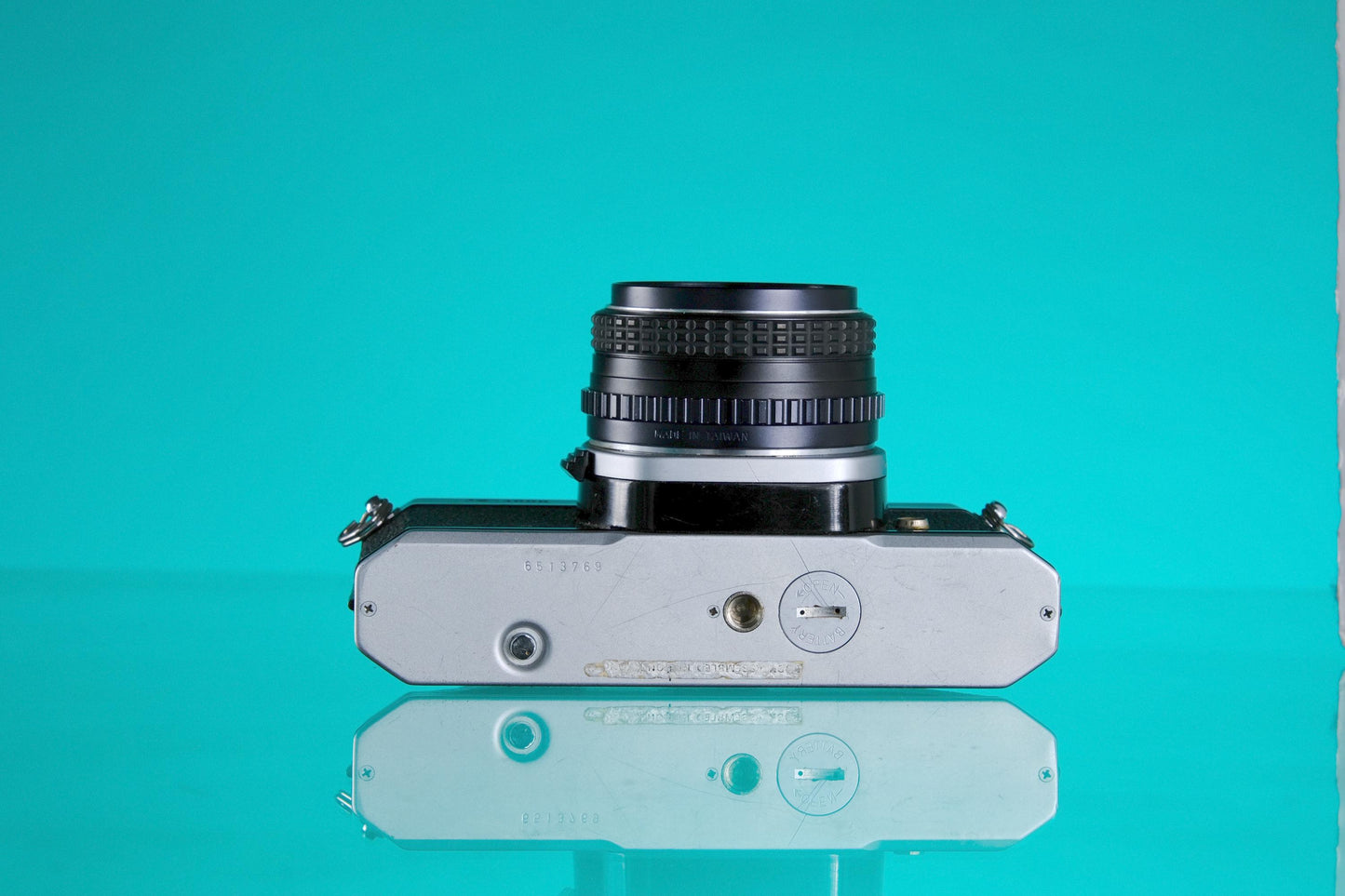 Pentax K1000 35mm SLR Film Camera + 50mm F/2 Kit Lens