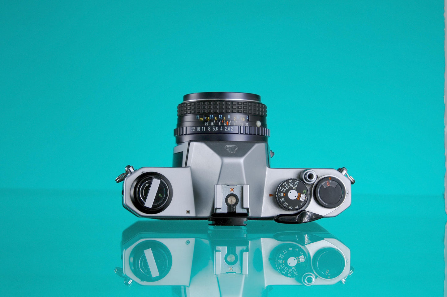 Pentax K1000 35mm SLR Film Camera + 50mm F/2 Kit Lens
