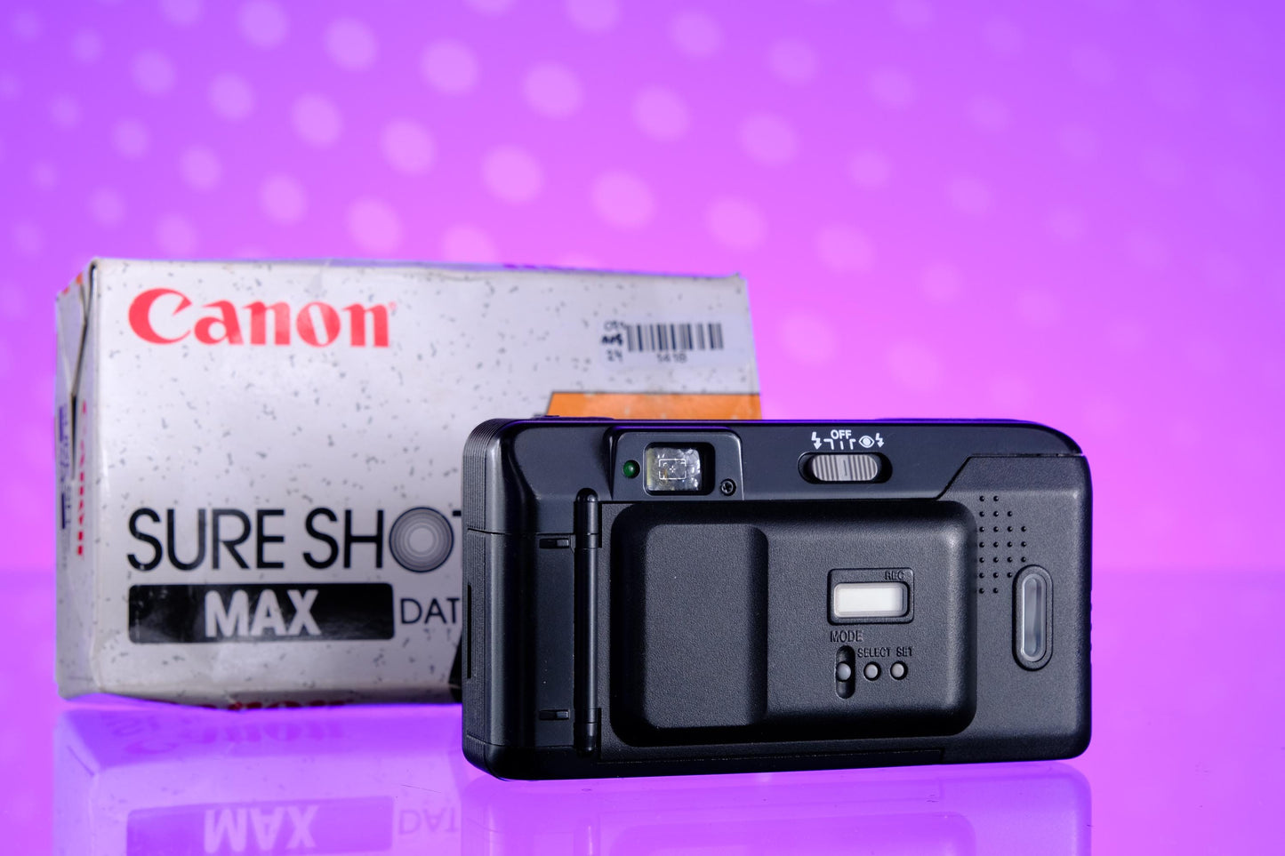 Canon Sureshot Sure Shot Max 35mm Point and Shoot Film Camera