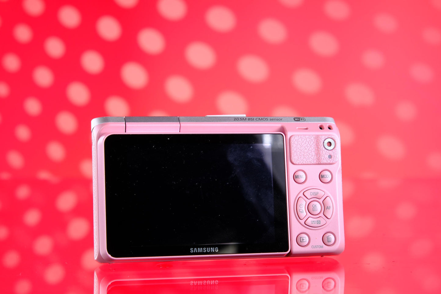 Samsung NX Mini Mirrorless Digicam + 9-27mm Zoom Lens - Pink Tested!