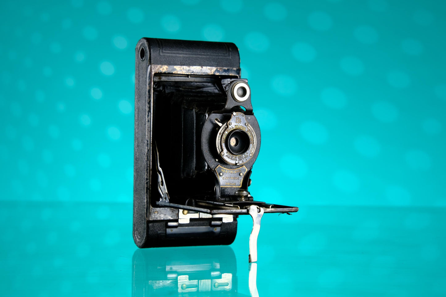 Kodak Brownie Folding No 2 Camera Vintage!