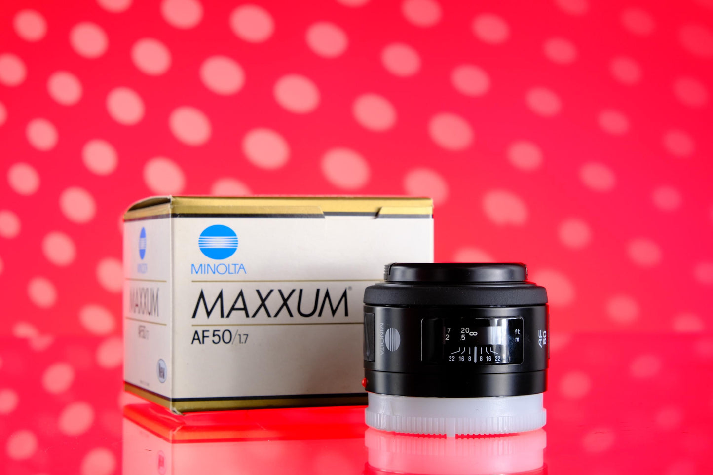 Minolta 50mm f/1.7 AF Maxxum Sony Alpha Mount Lens