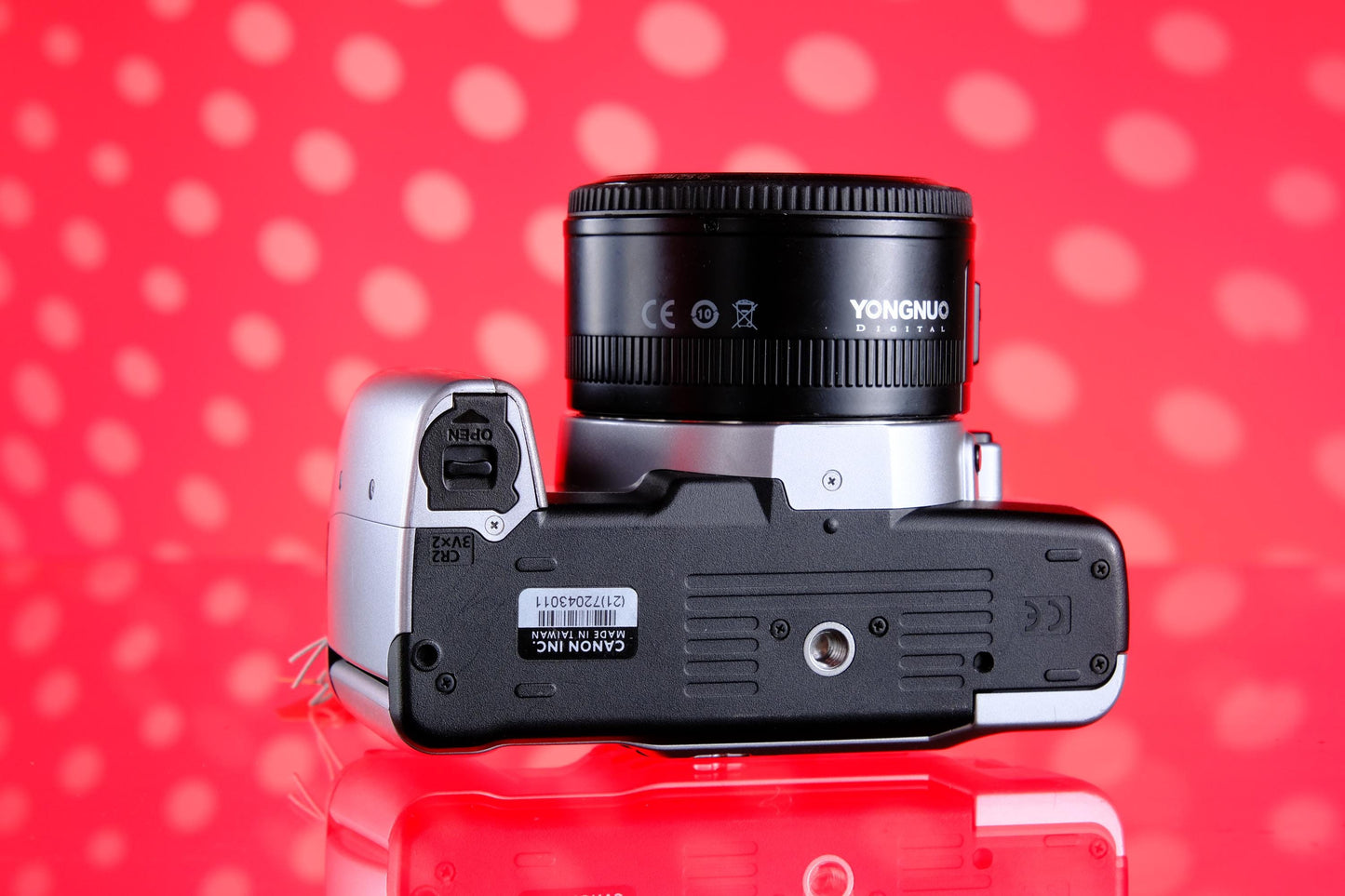 Canon EOS Rebel Ti SLR w/ Yongnuo 50mm 1.8 Lens Tested!