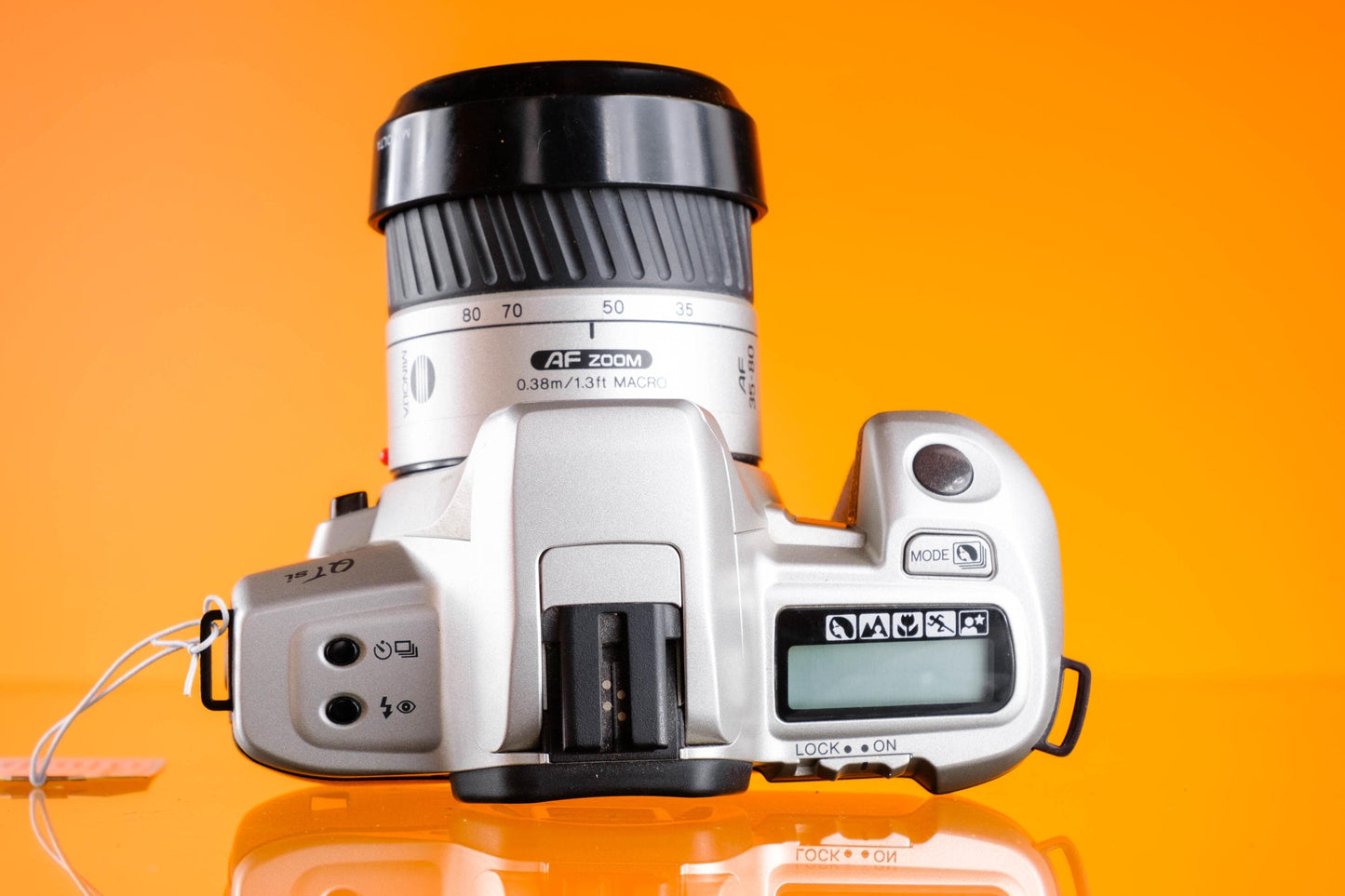 Minolta QTsi Maxxum Mount Autofocus SLR Camera - 35-80 f/4-5.6 Zoom Lens READ