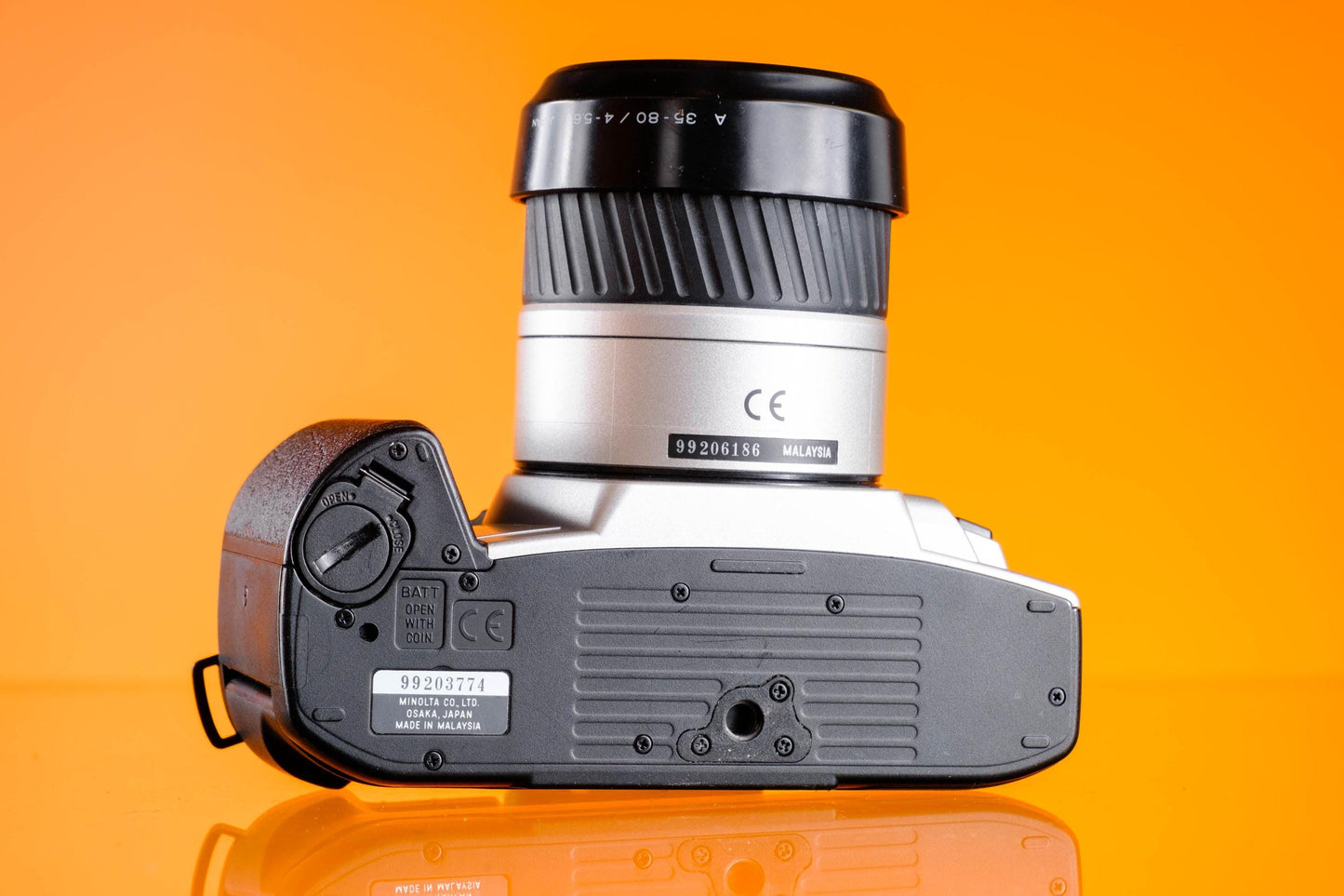 Minolta QTsi Maxxum Mount Autofocus SLR Camera - 35-80 f/4-5.6 Zoom Lens READ