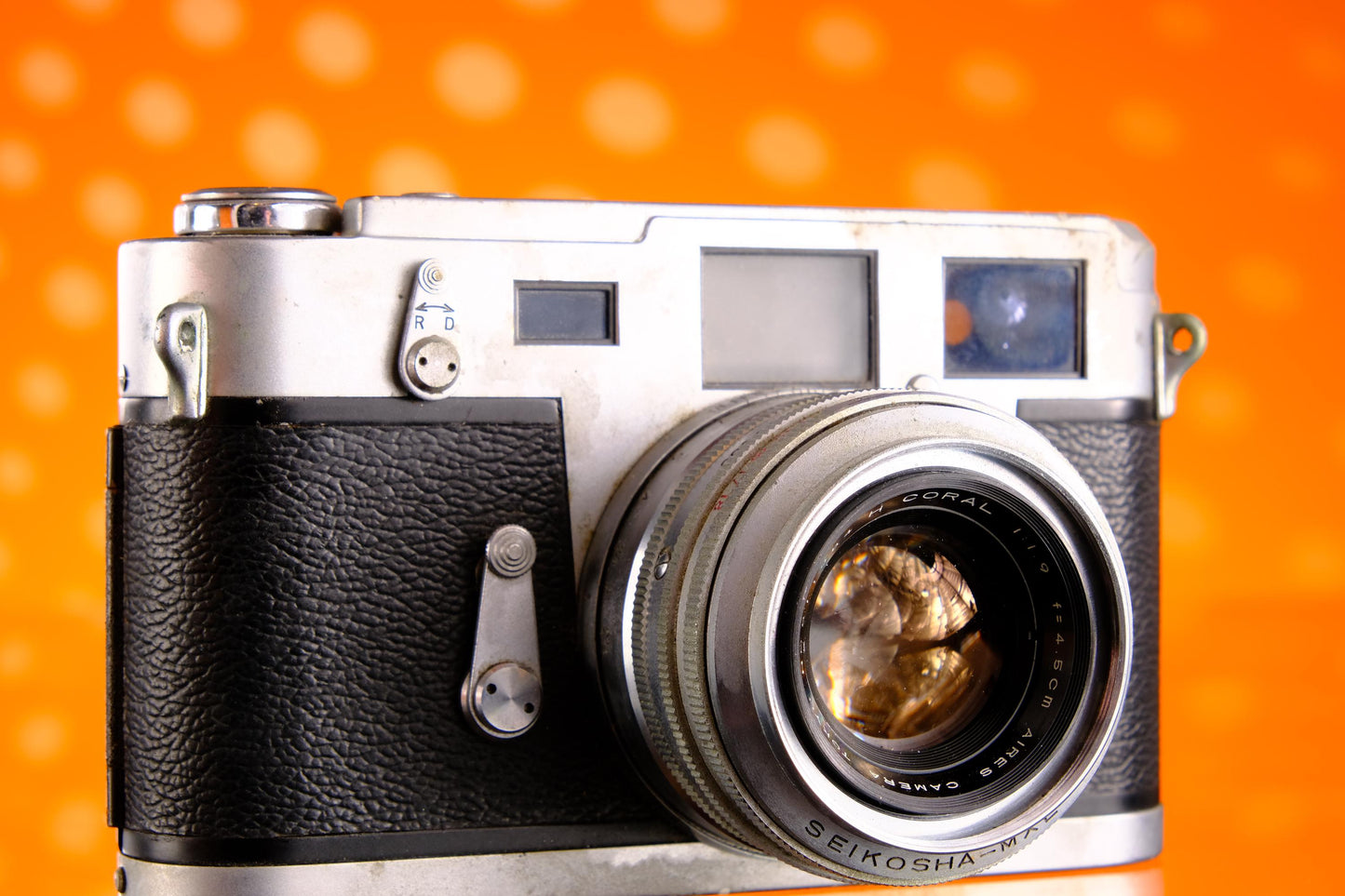 Aires 35 III 35mm Rangefinder Film Camera + Coral 4.5cm f/1.9 Lens