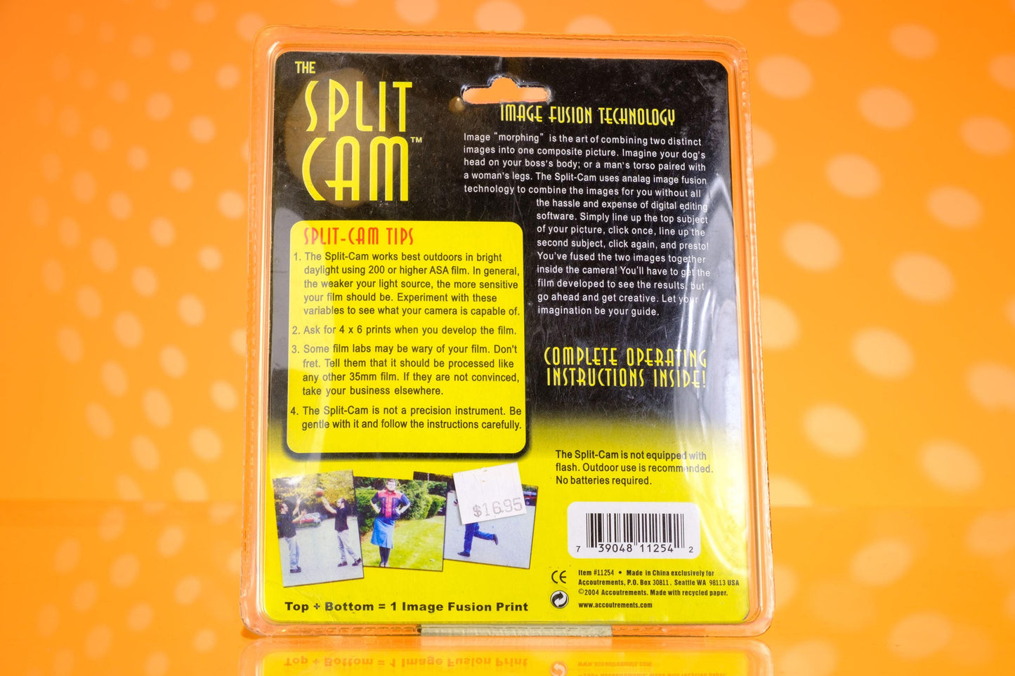 Split Cam 35mm Point and Shoot Double Exposure Camera