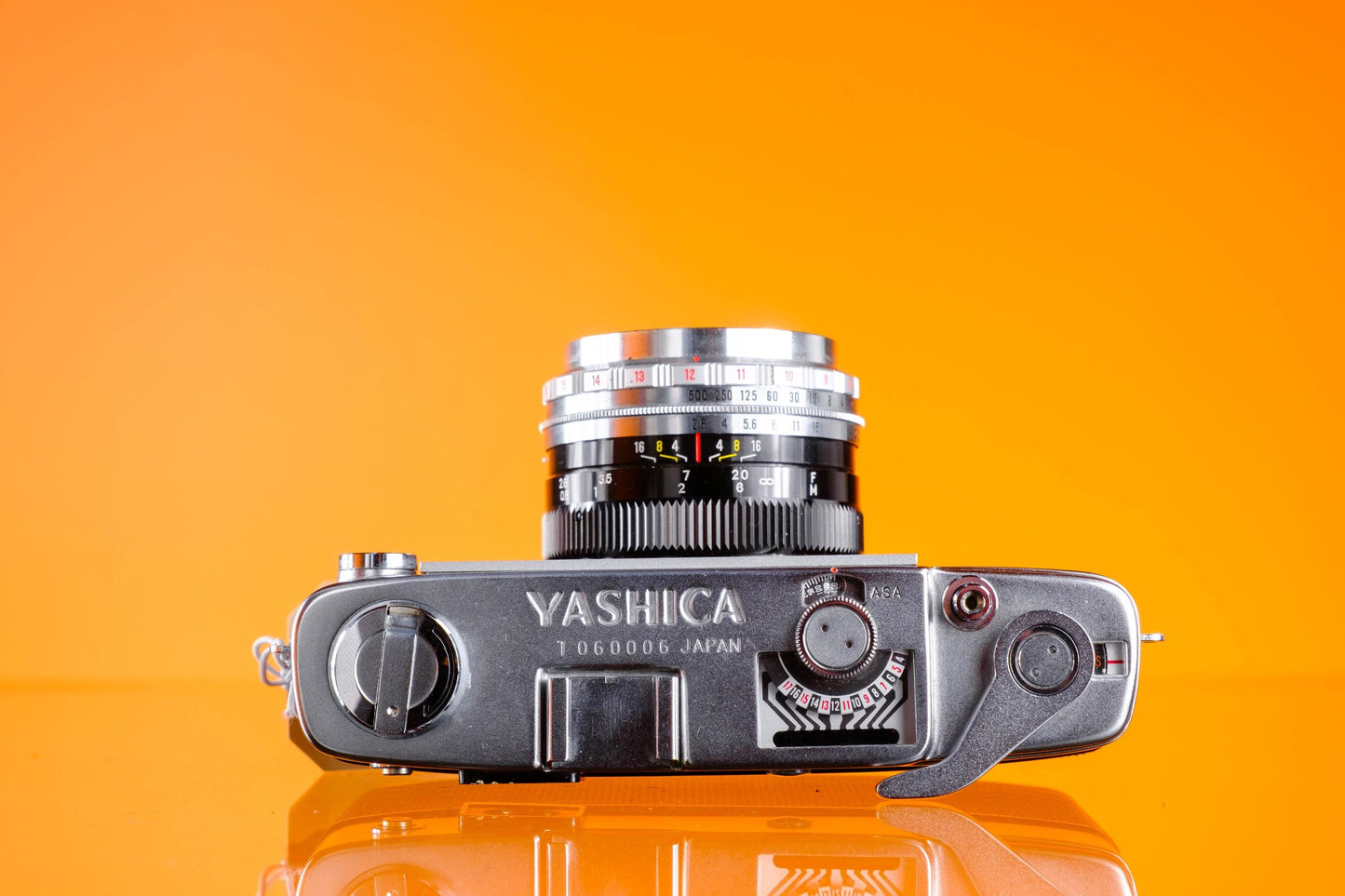 Yashica Minister-D 35mm Rangefinder Film Camera - 4.5cm f/2.8 Lens Working!