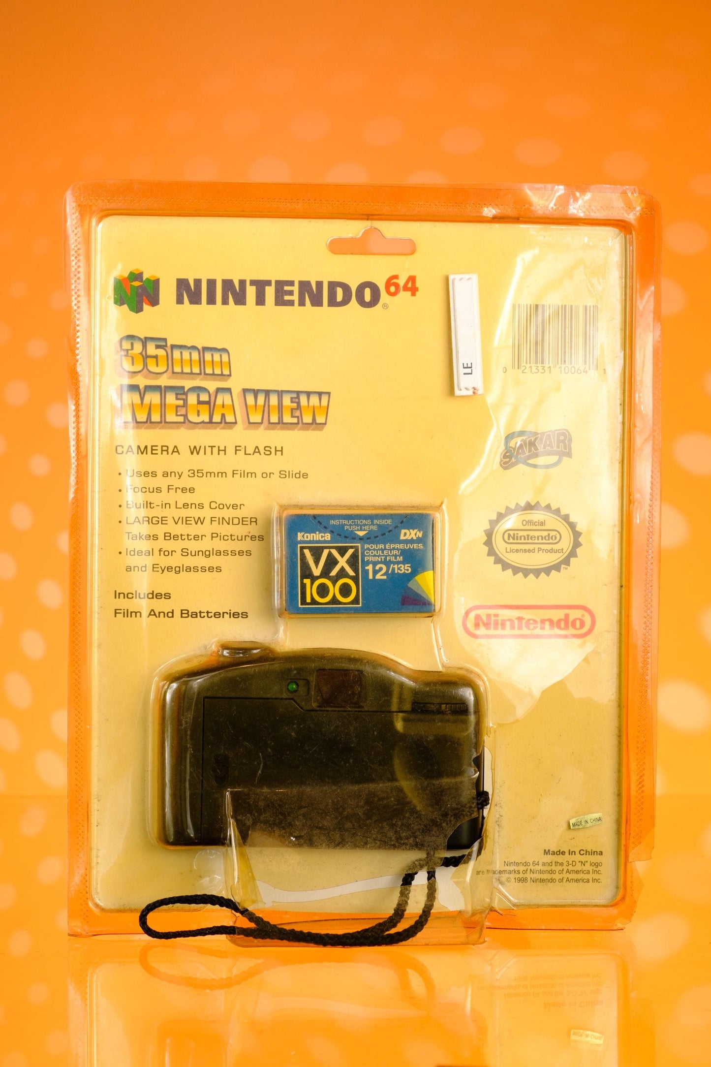 Nintendo 64 35mm Mega View Collectible Film Camera