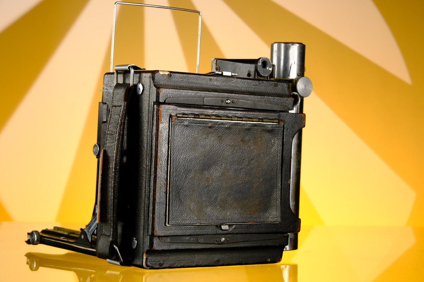Graflex Speed Graphic Pre War 4x5 Large Format Press Camera + 13.5cm f/4.5 Zeiss Tessar Lens