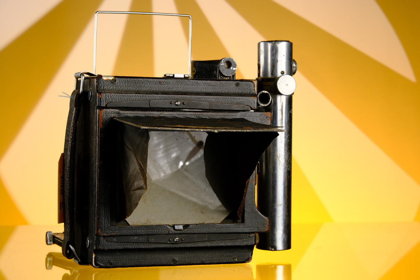 Graflex Speed Graphic Pre War 4x5 Large Format Press Camera + 13.5cm f/4.5 Zeiss Tessar Lens